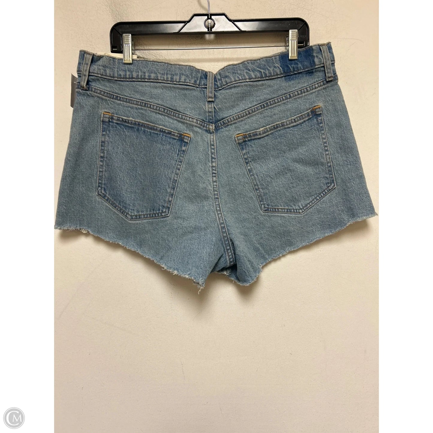 Shorts By Abercrombie And Fitch In Blue Denim, Size: 16