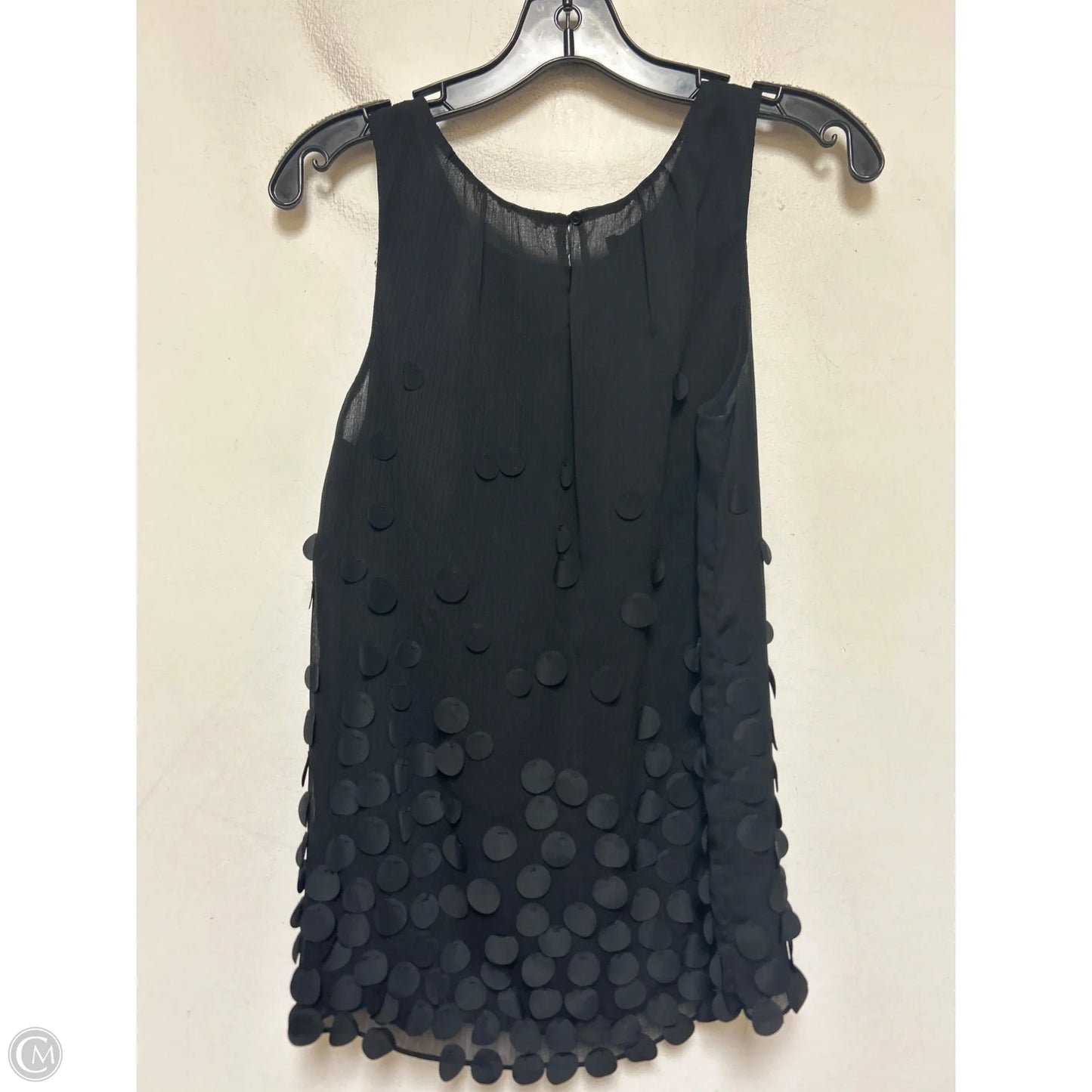Top Sleeveless By Talbots In Black, Size: S