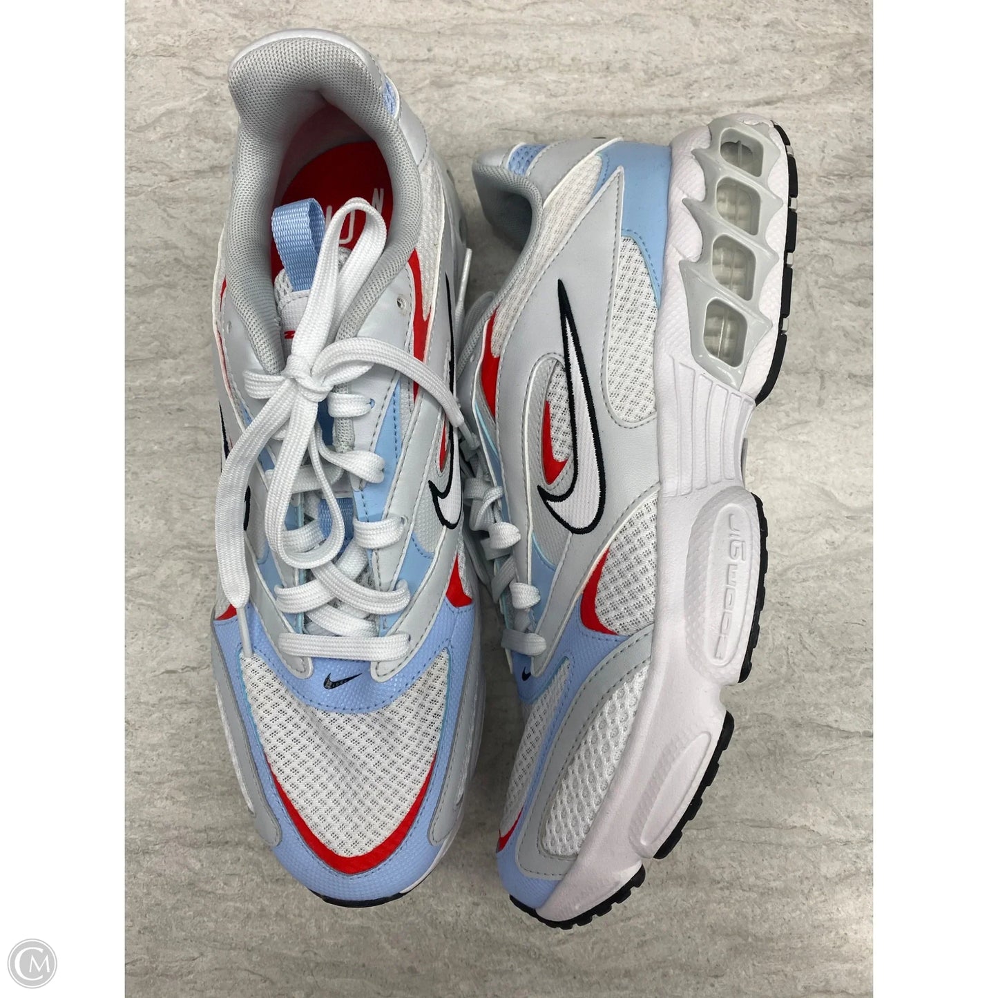 Shoes Athletic By Nike In Blue & Grey, Size: 12