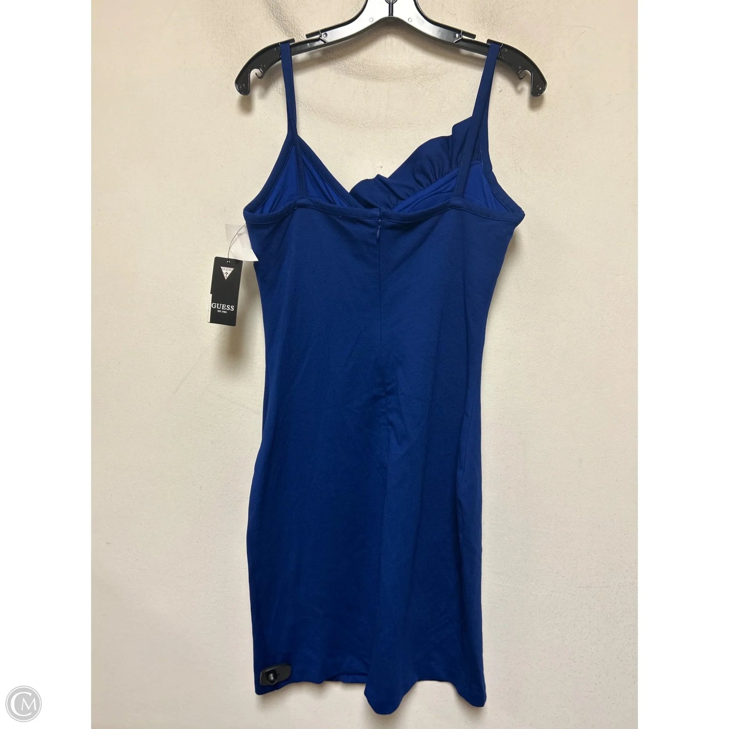 Dress Casual Short By Guess In Blue, Size: M