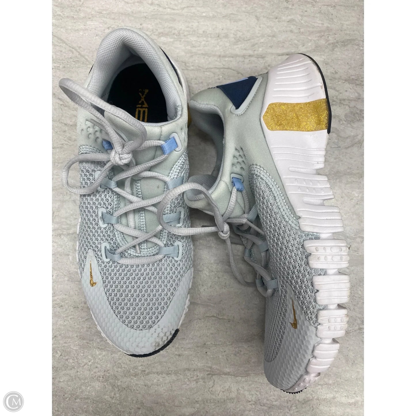 Shoes Athletic By Nike In Blue, Size: 8