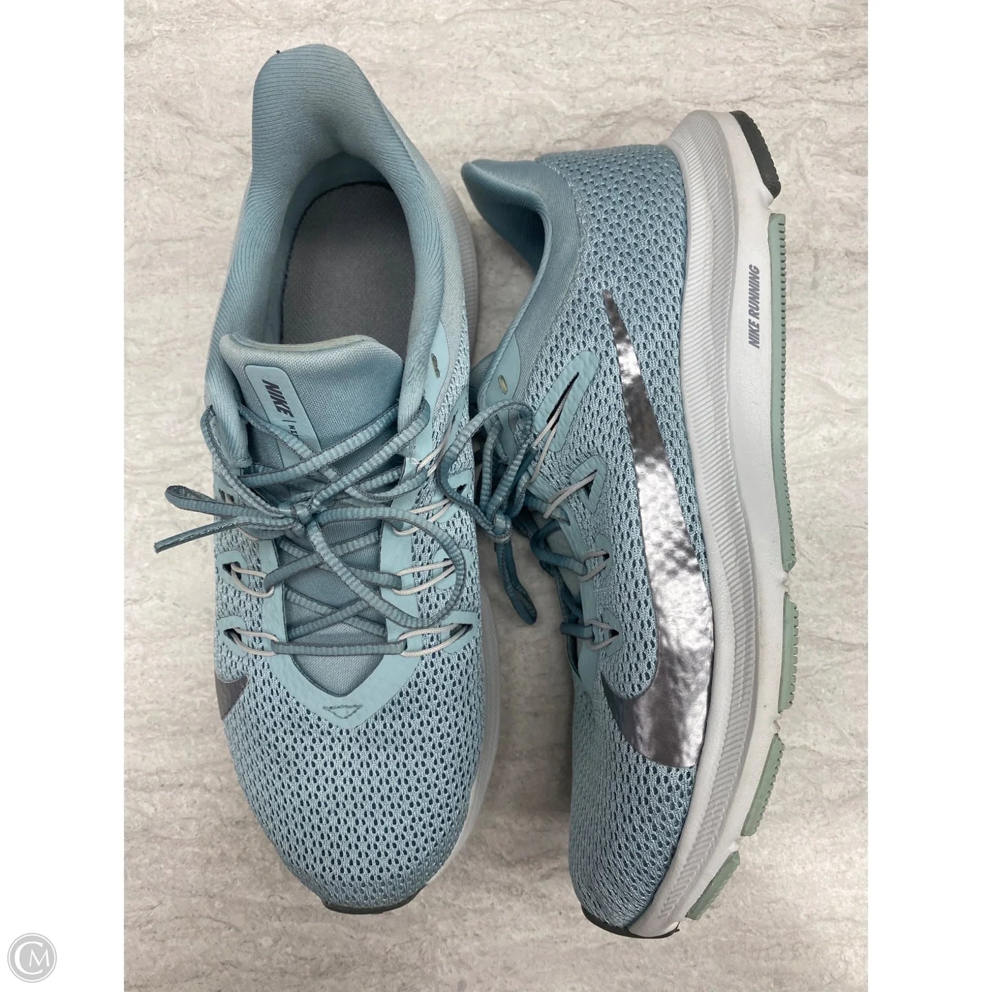 Shoes Athletic By Nike In Green, Size: 9