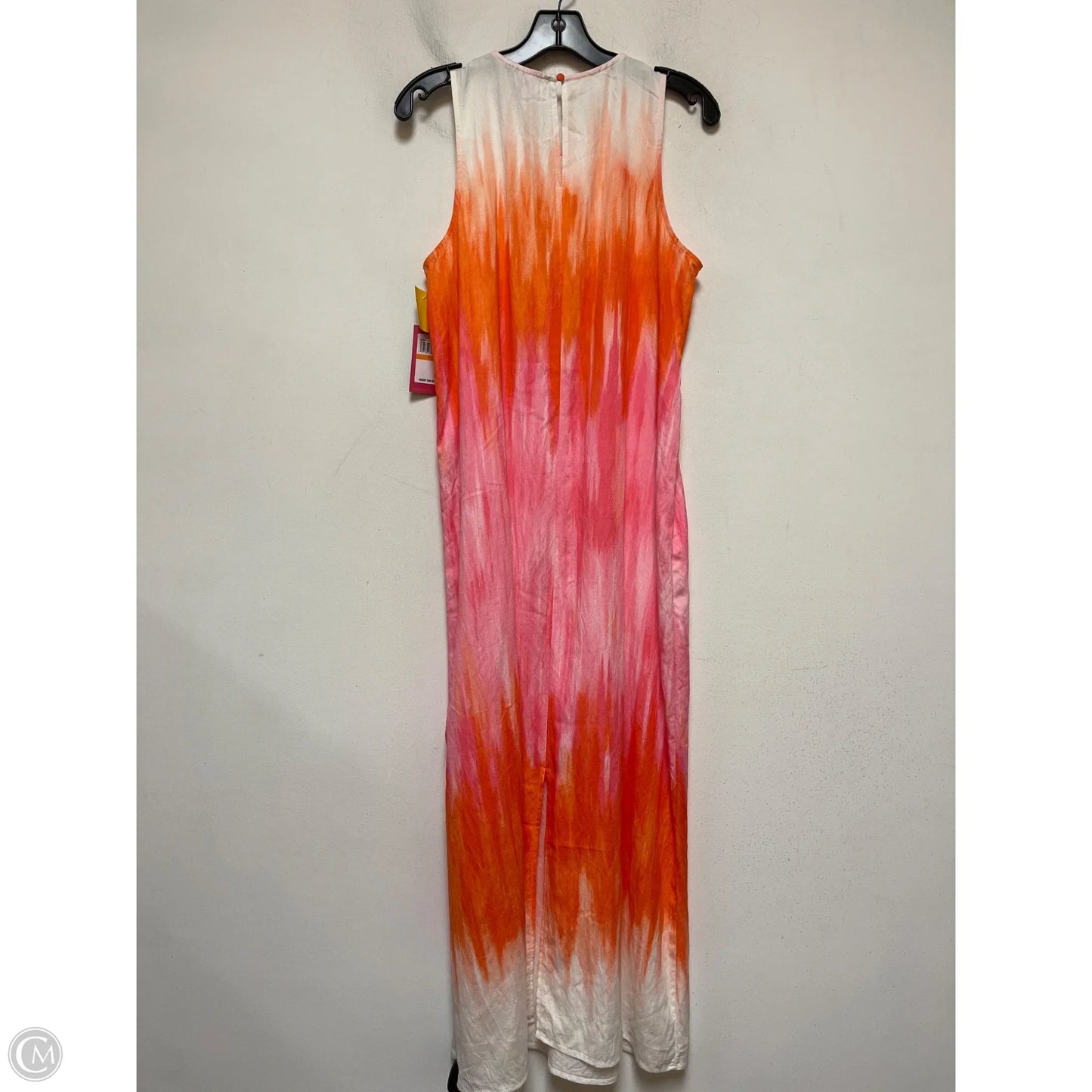 Dress Casual Maxi By Vince Camuto In Orange & Pink, Size: S