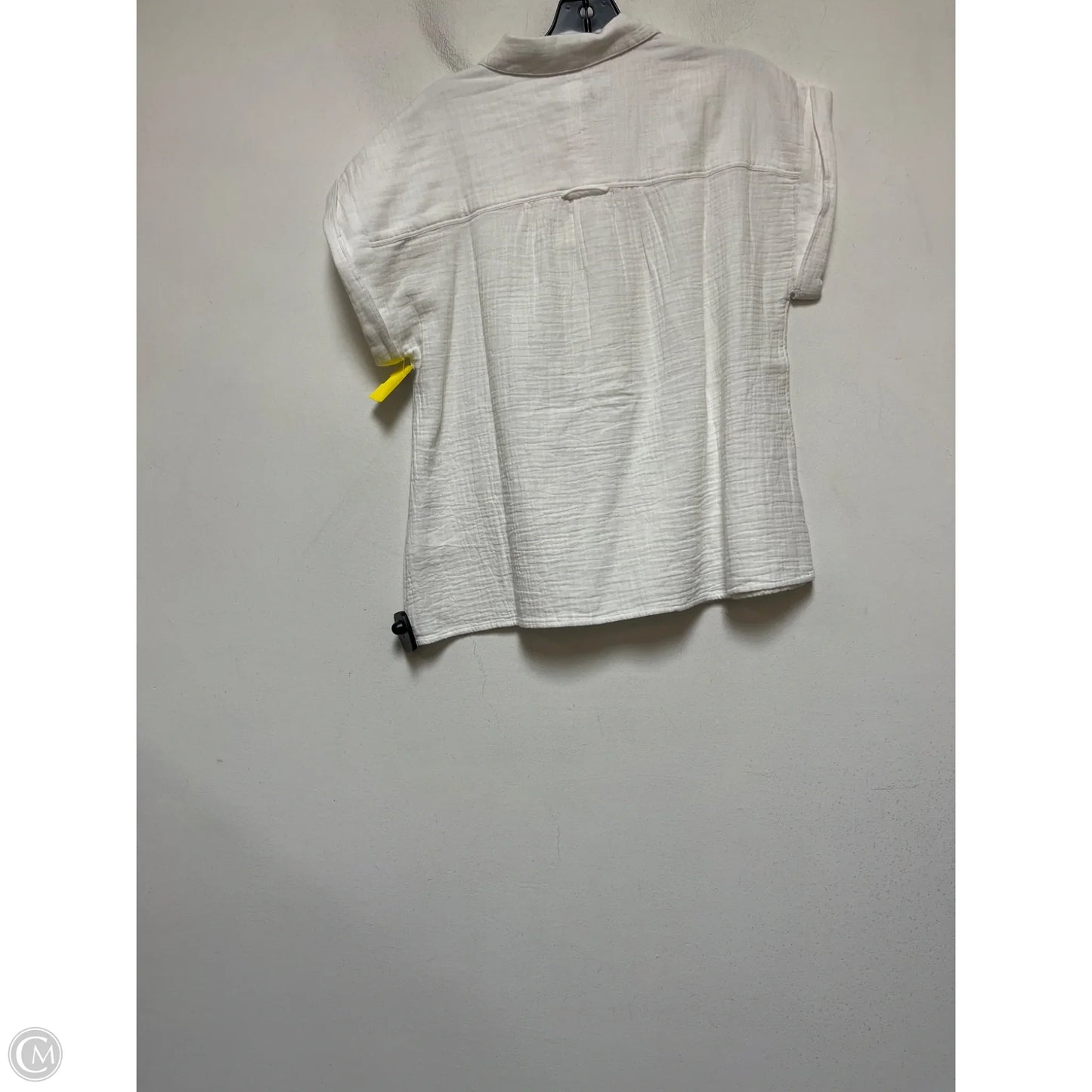 Top Short Sleeve By Vineyard Vines In White, Size: S