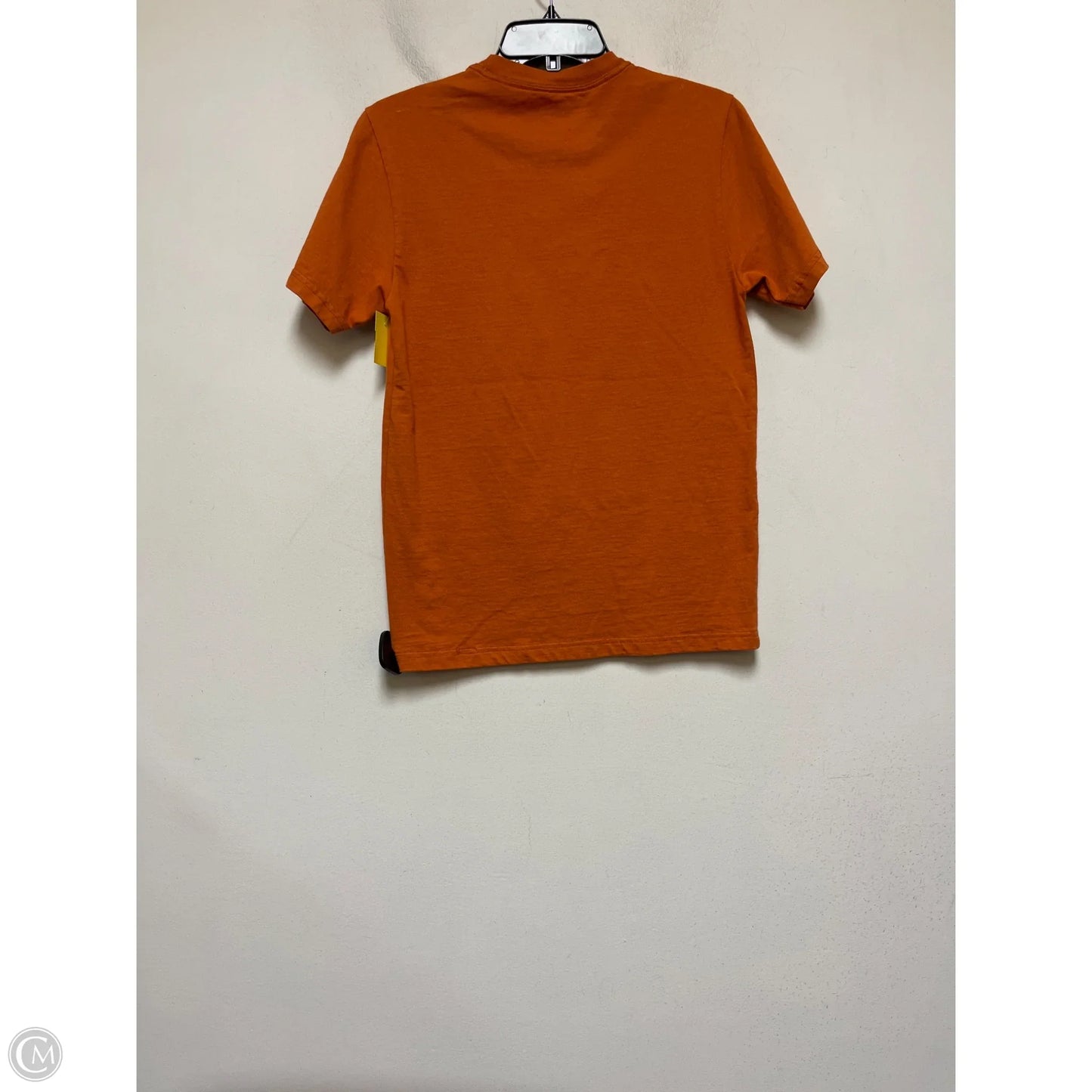 Top Short Sleeve Basic By Disney In Orange, Size: Xs