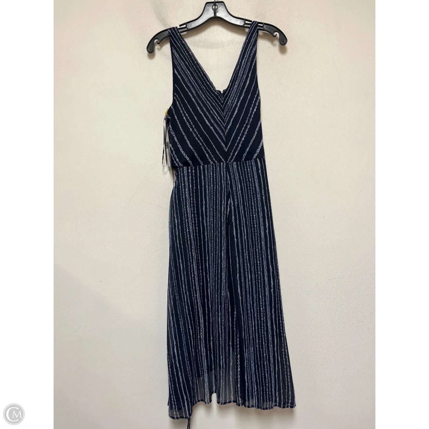Dress Casual Midi By Dkny In Blue, Size: M