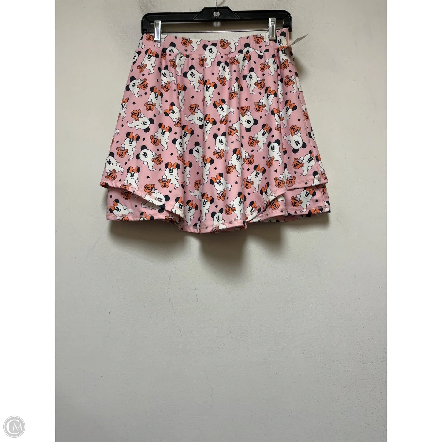 Skirt Mini & Short By Clothes Mentor In Pink & White, Size: 16