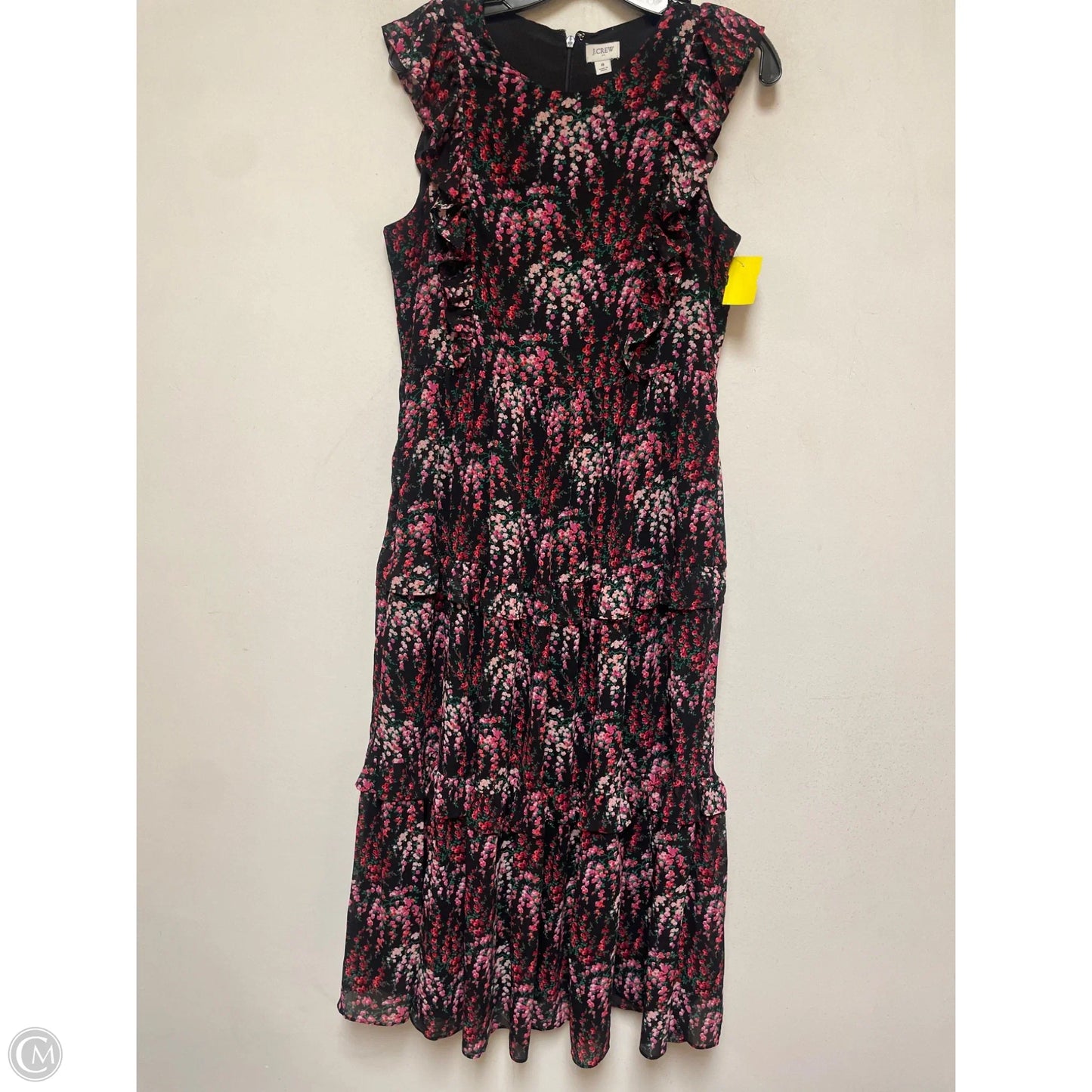 Dress Casual Maxi By J. Crew In Floral Print, Size: M