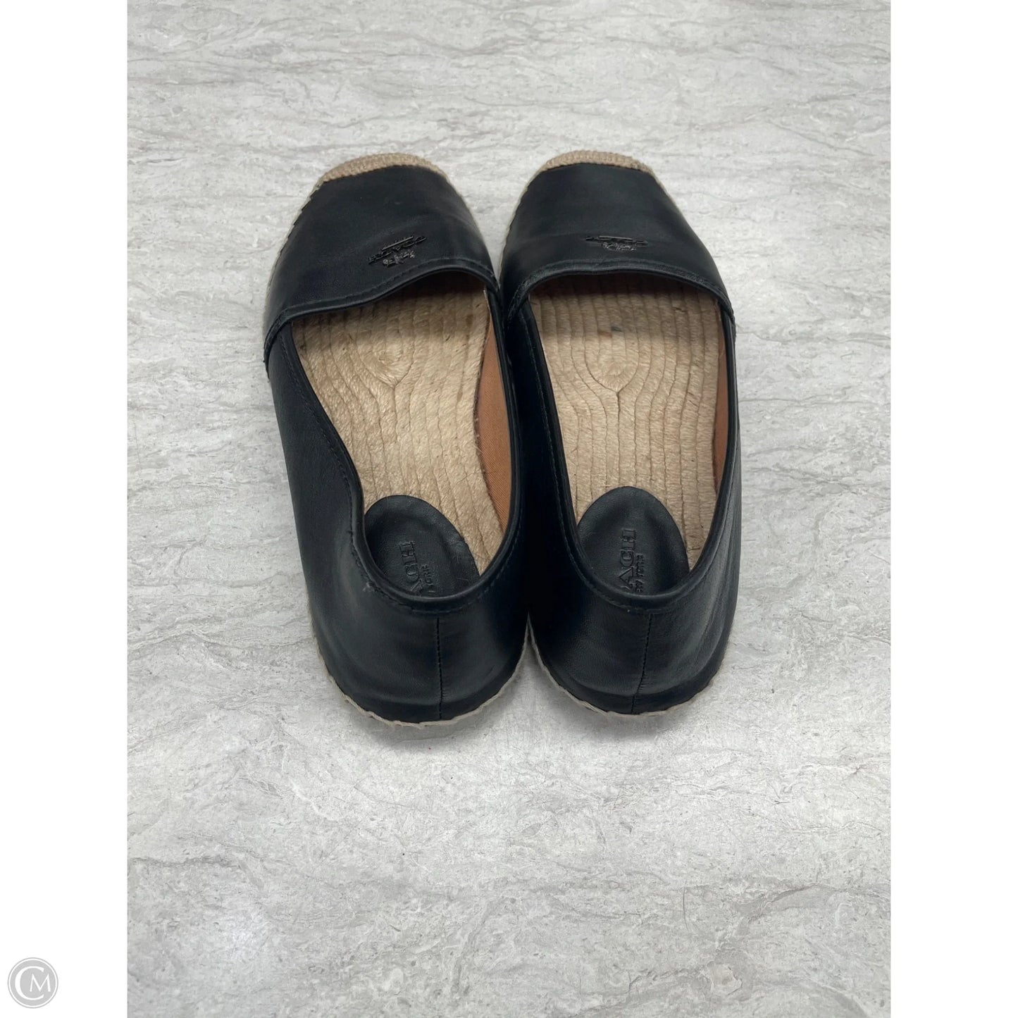 Shoes Designer By Coach In Black & Tan, Size: 9