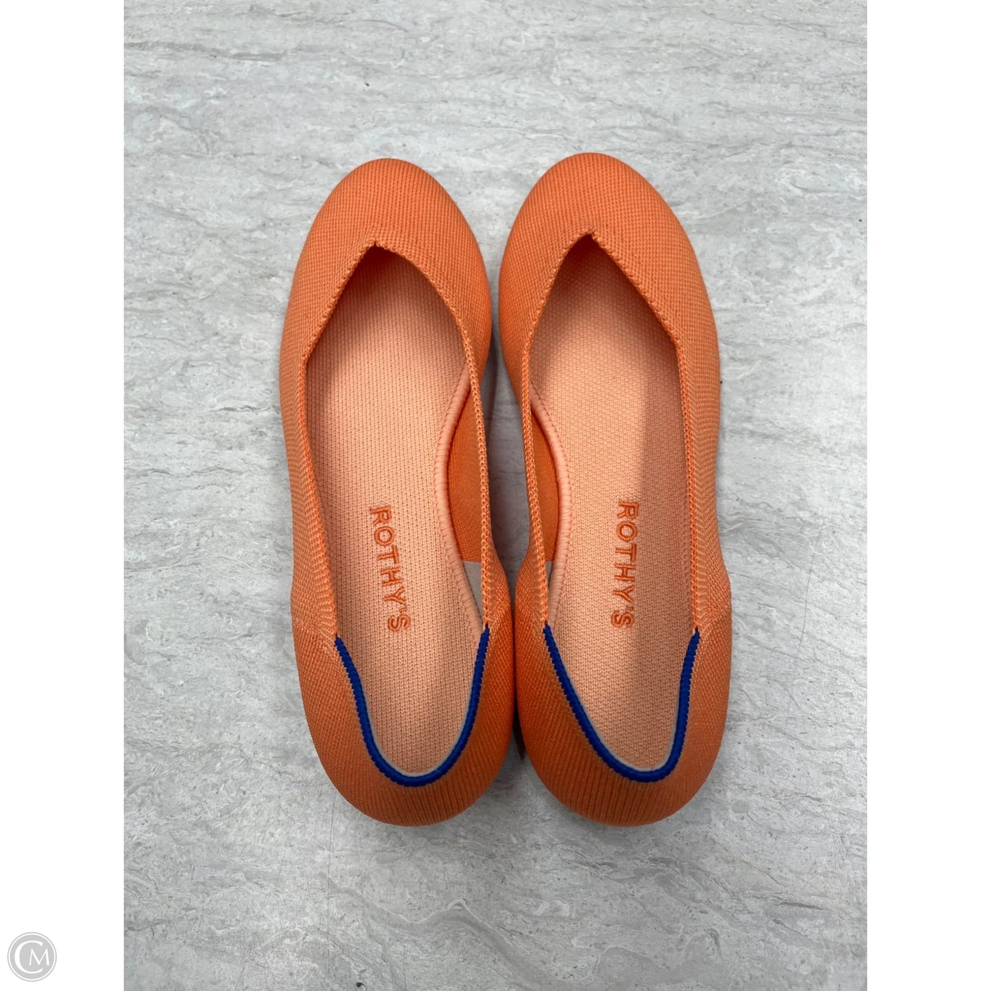 Shoes Flats By Rothys In Orange, Size: 8
