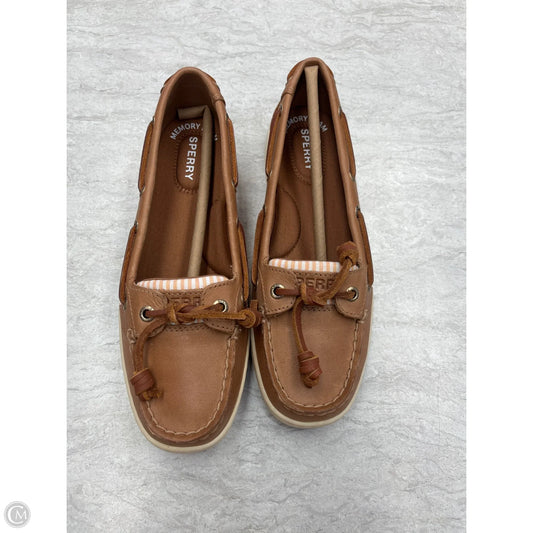 Shoes Flats By Sperry In Tan, Size: 7.5