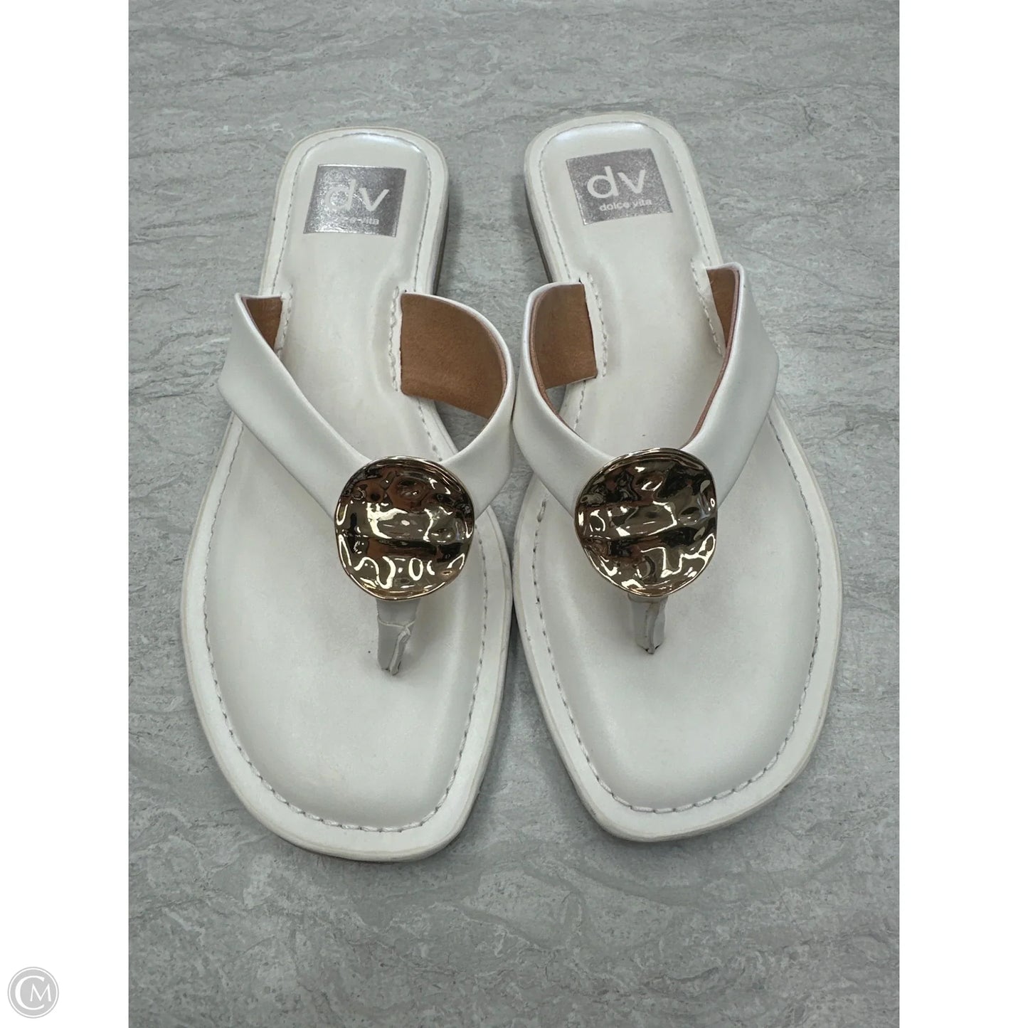 Sandals Flats By Dolce Vita In White, Size: 7.5