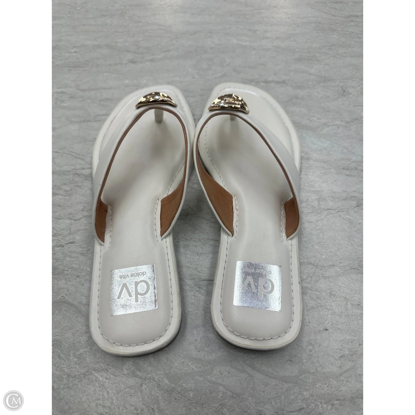 Sandals Flats By Dolce Vita In White, Size: 7.5