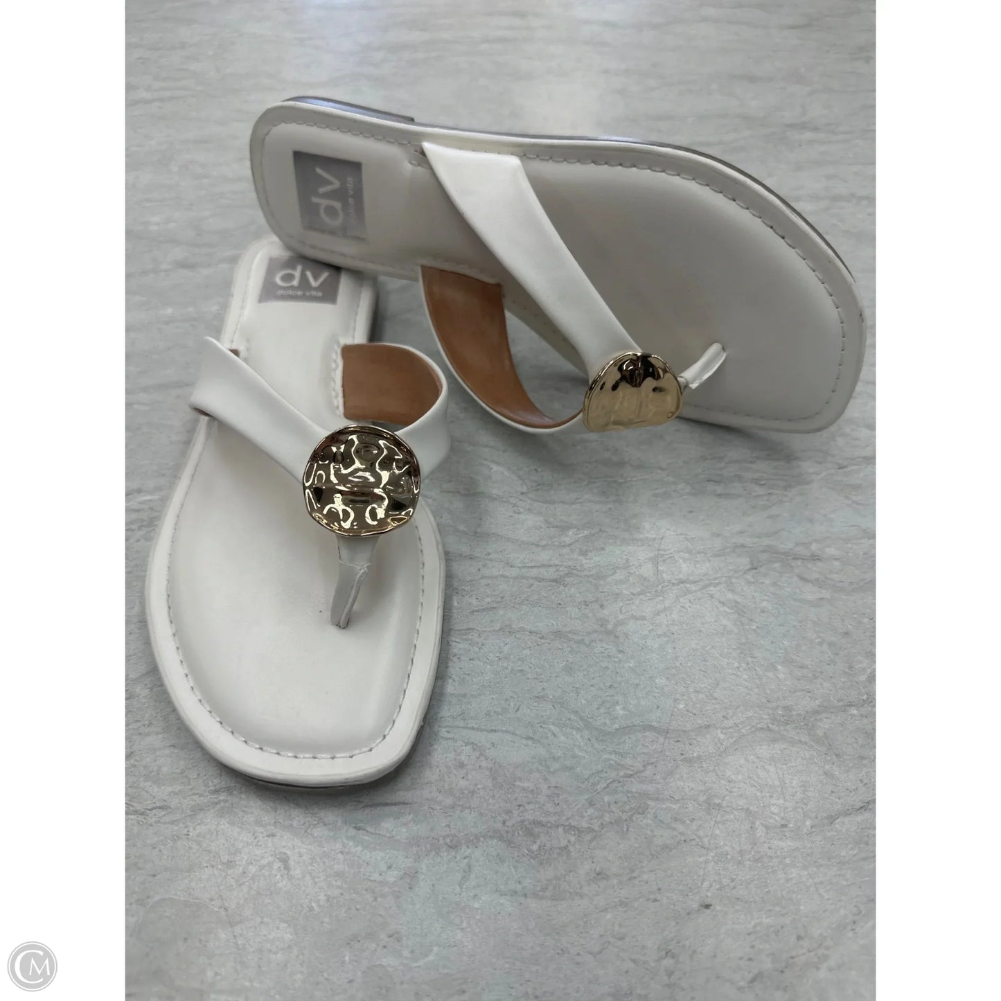 Sandals Flats By Dolce Vita In White, Size: 7.5
