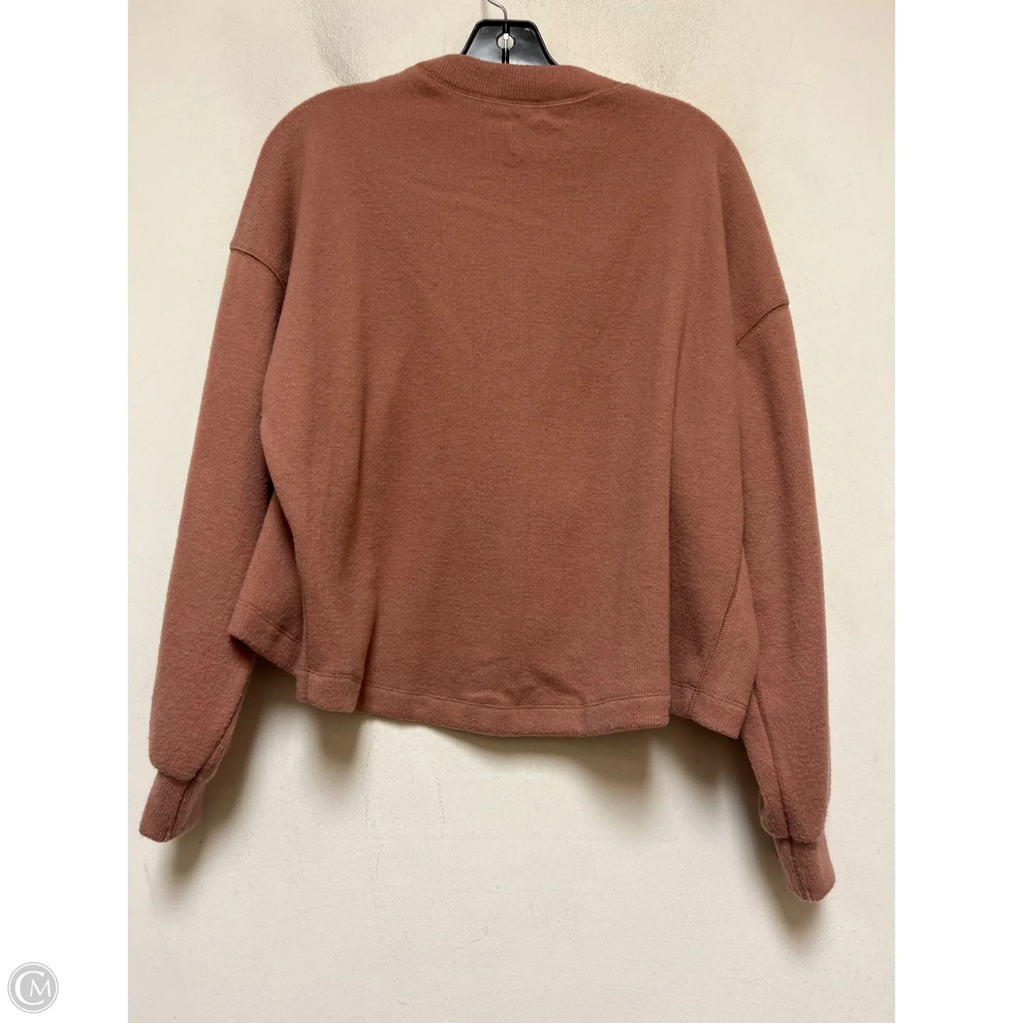 Sweater Cardigan By Abercrombie And Fitch In Mauve, Size: M