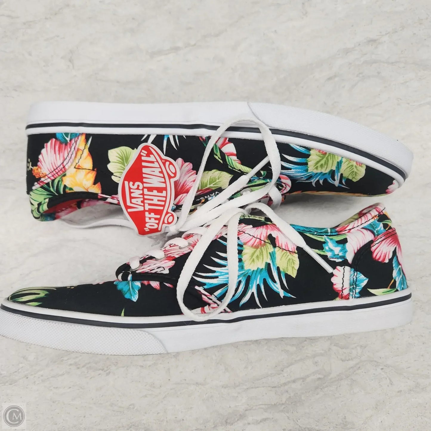 Shoes Sneakers By Vans In Tropical Print, Size: 7