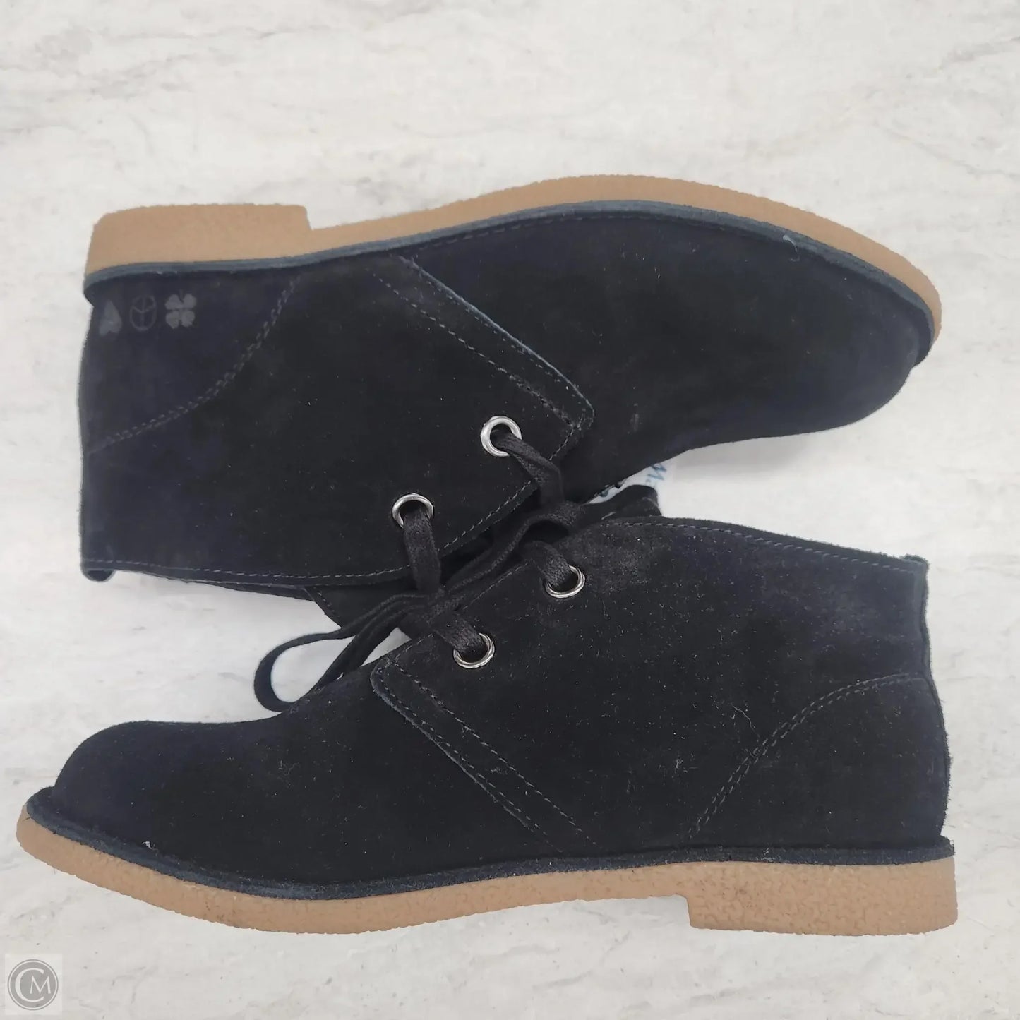 Boots Ankle Flats By Lucky Brand In Black, Size: 7