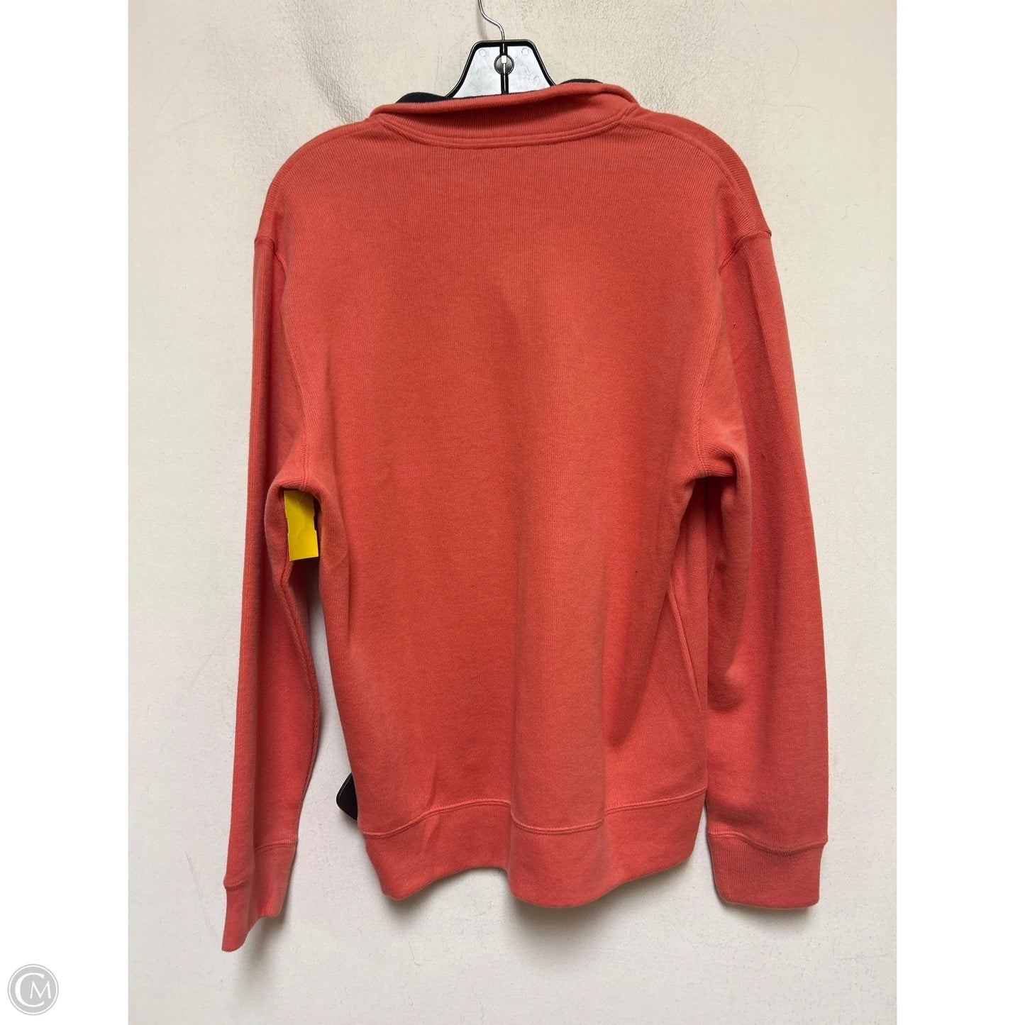Sweatshirt Collar By Lands End In Coral, Size: S