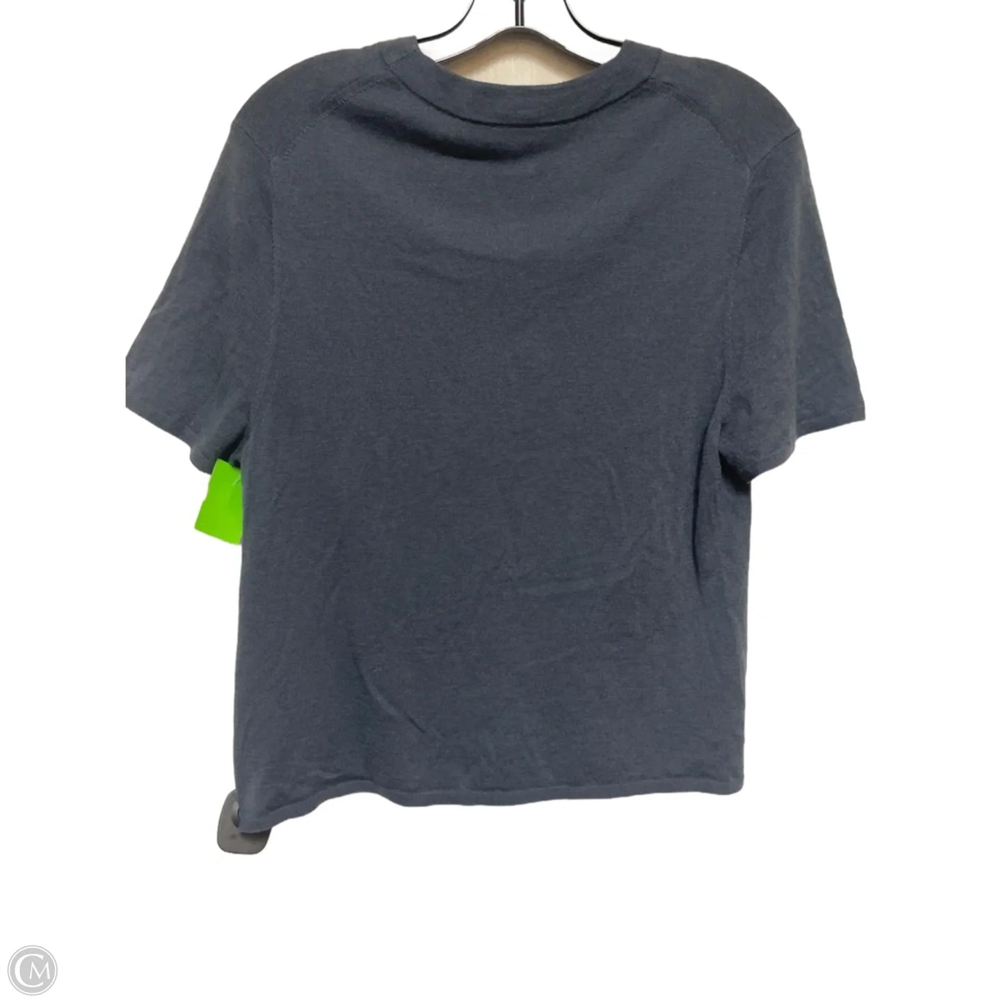 Top Short Sleeve By Vince In Blue, Size: M