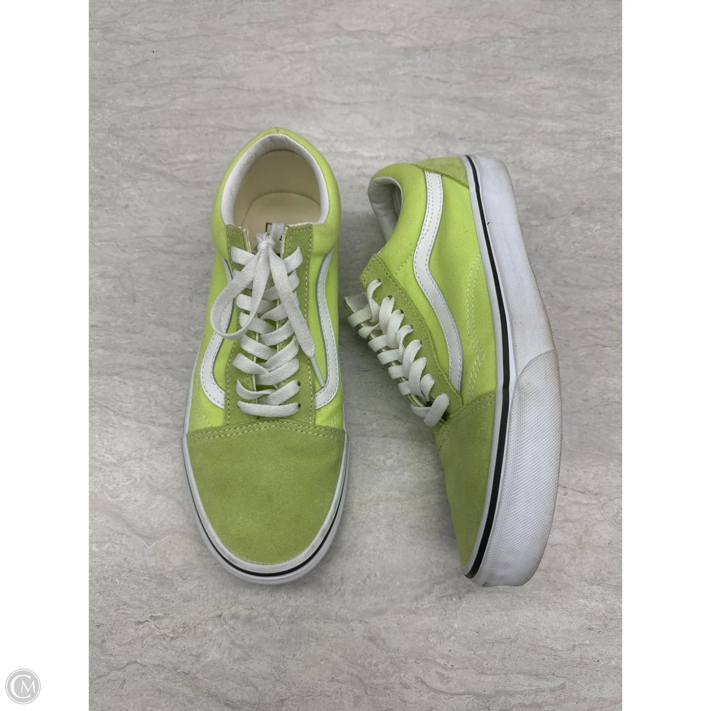 Shoes Sneakers By Vans In Green, Size: 10.5