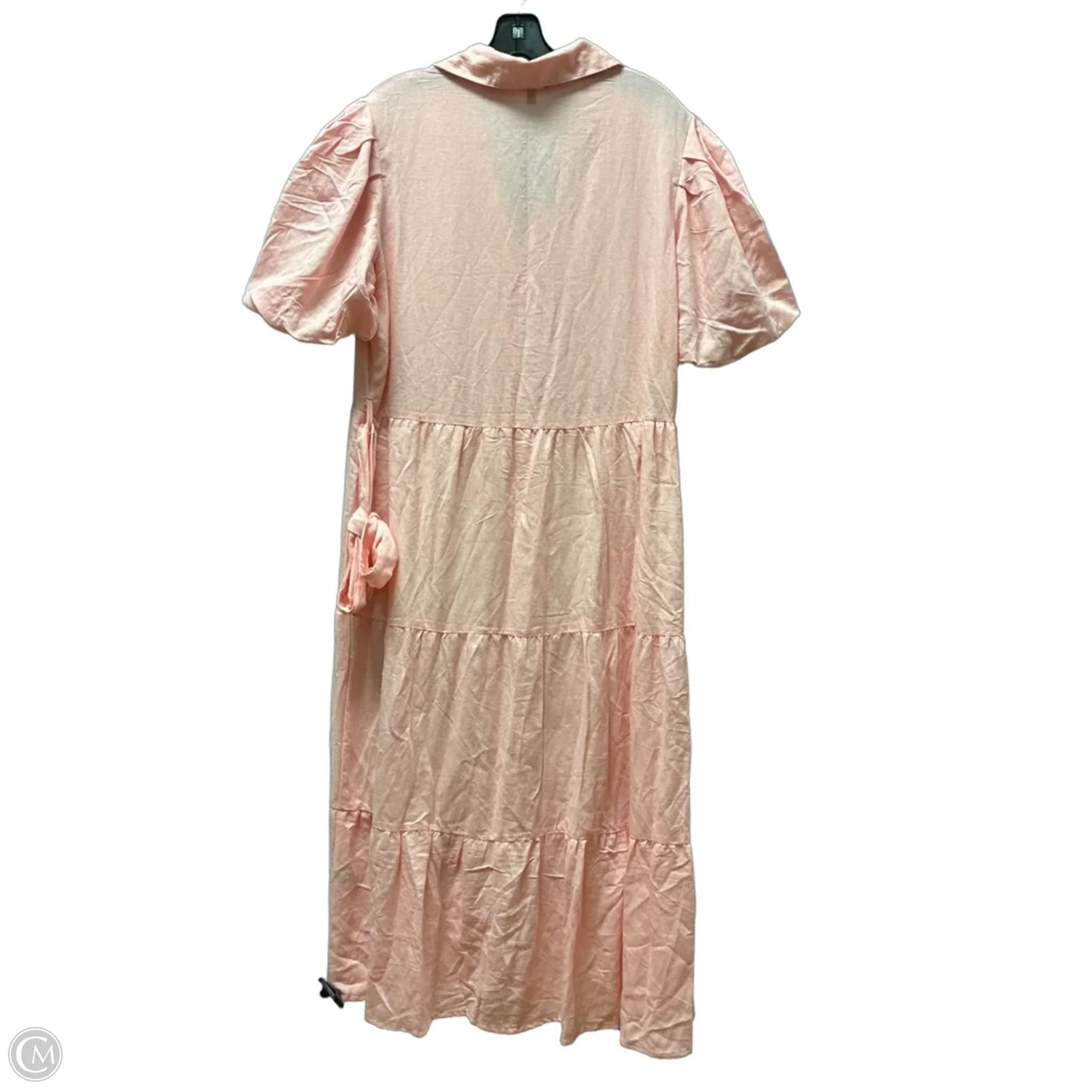Dress Casual Maxi By Clothes Mentor In Pink, Size: Xl