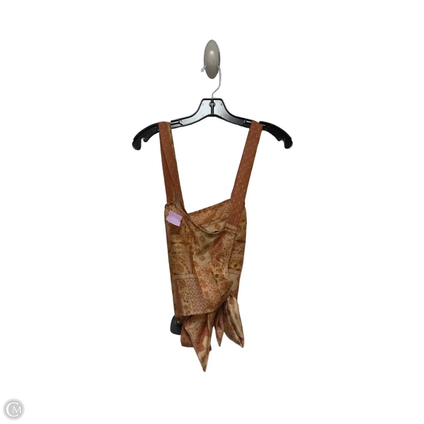 Top Sleeveless By Dress Forum In Orange & Pink, Size: M