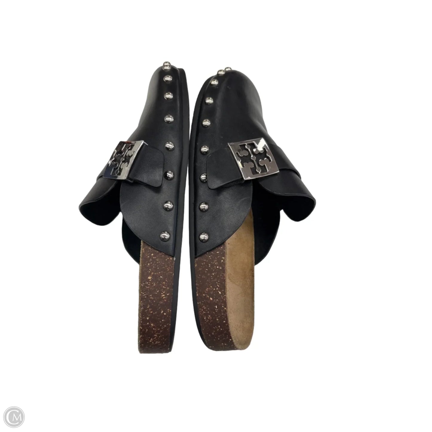 Shoes Designer By Tory Burch In Black & Brown, Size: 10