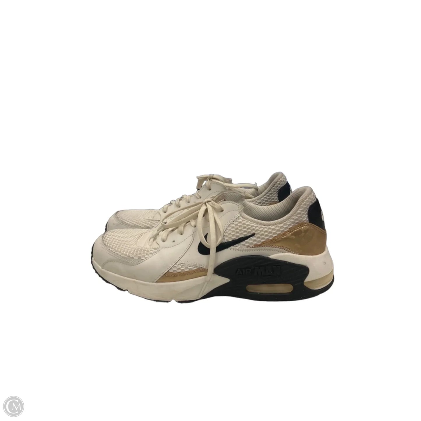 Shoes Athletic By Nike In Black & Gold, Size: 11