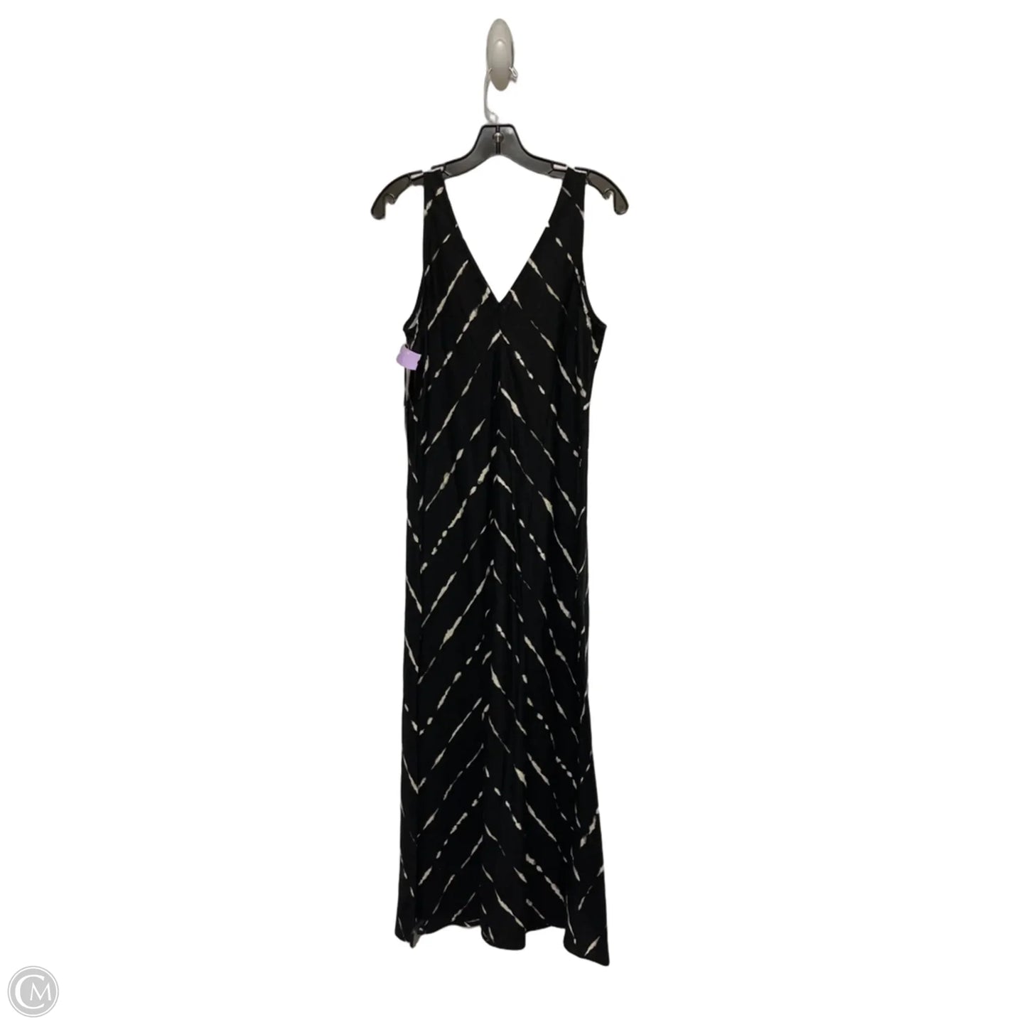 Dress Casual Maxi By Simply Vera In Black & Tan, Size: S