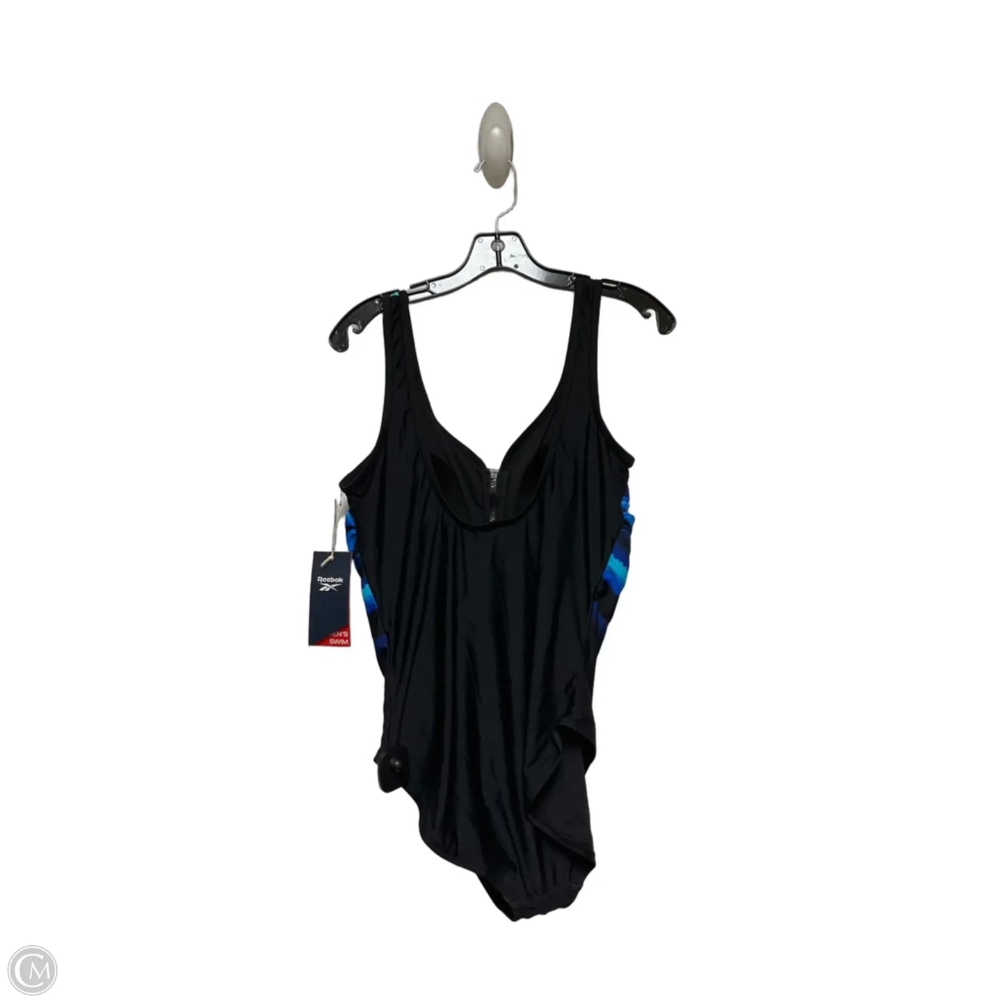 Swimsuit By Reebok In Black & Blue, Size: M