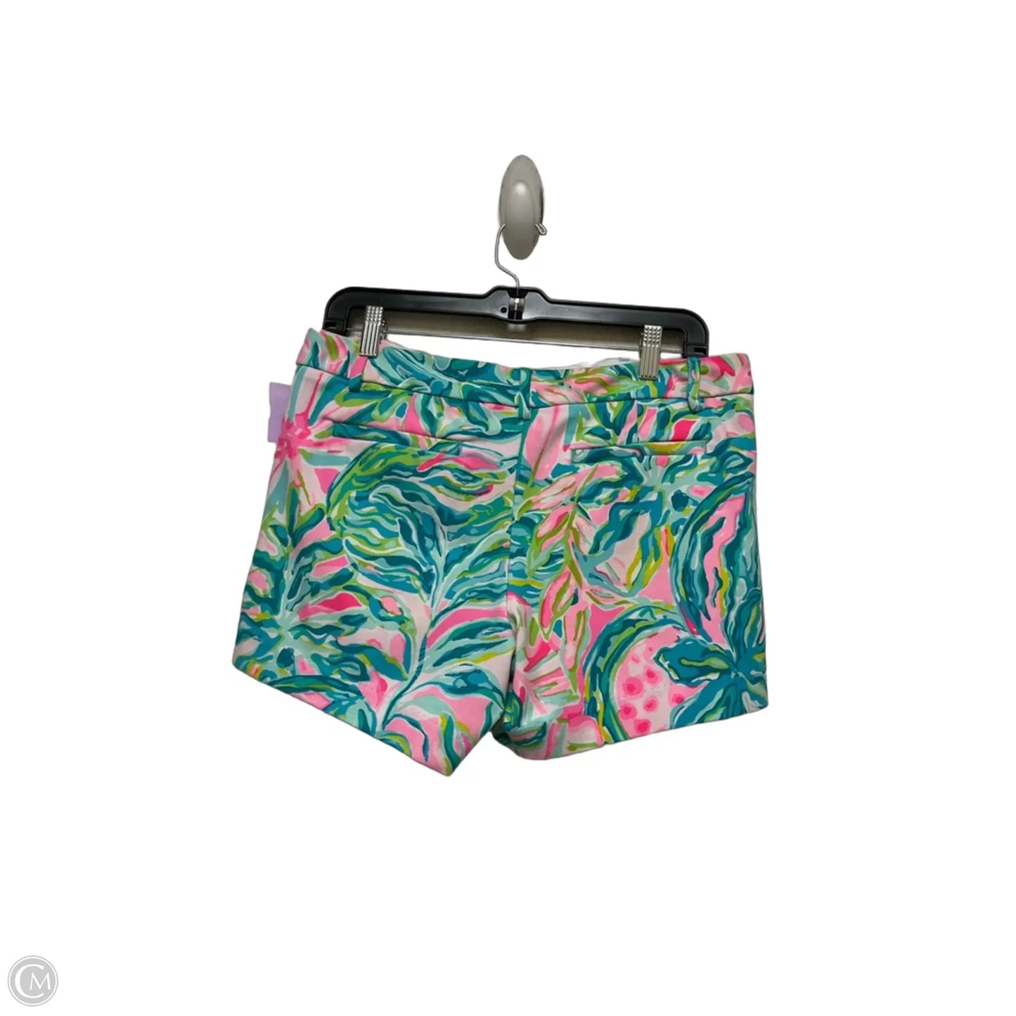 Shorts Designer By Lilly Pulitzer In Green & Pink, Size: 6