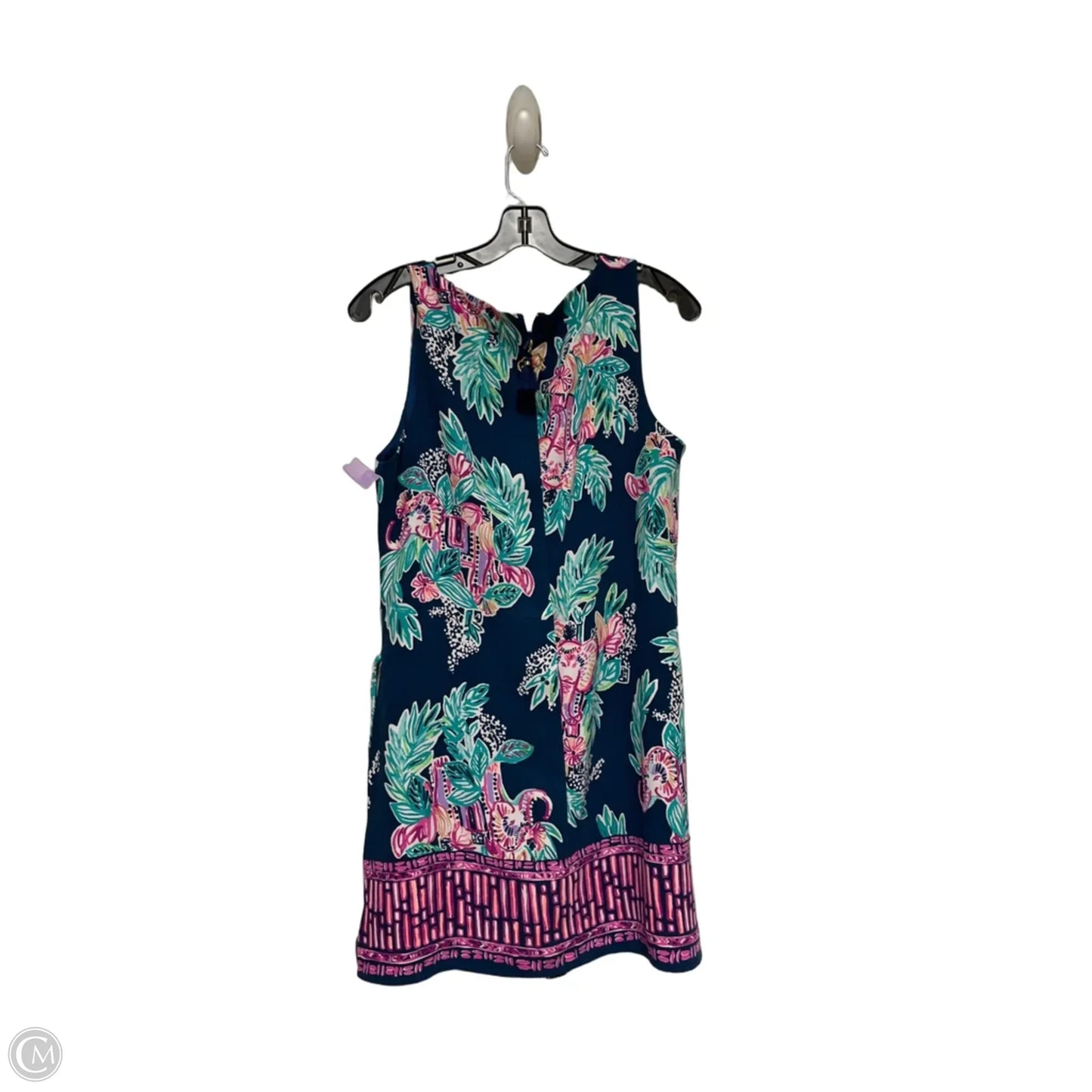Dress Designer By Lilly Pulitzer In Blue & Pink, Size: M