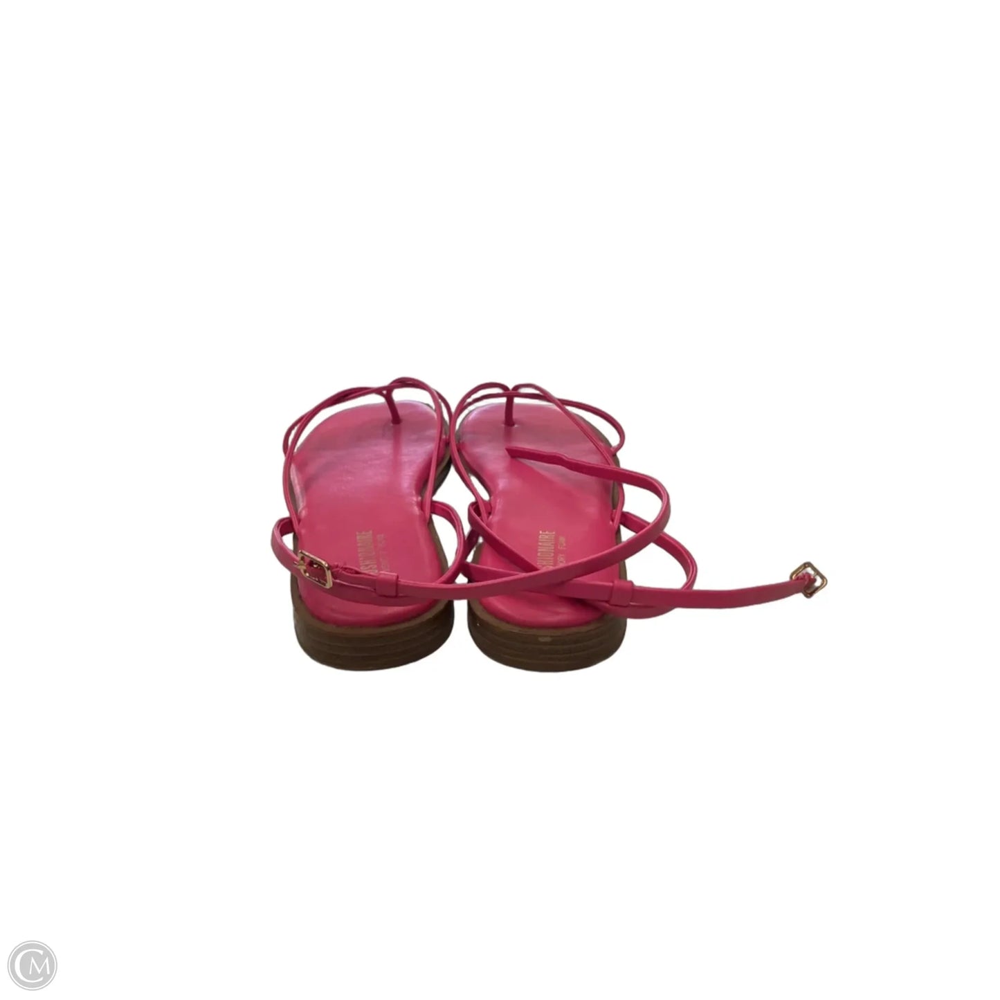 Sandals Flats By Cushionaire In Pink, Size: 8.5