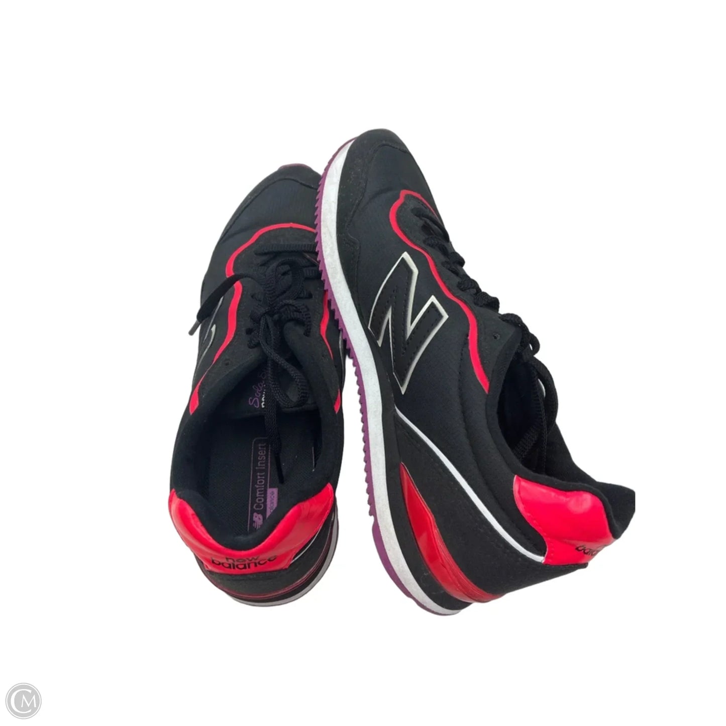 Shoes Athletic By New Balance In Black & Pink, Size: 8
