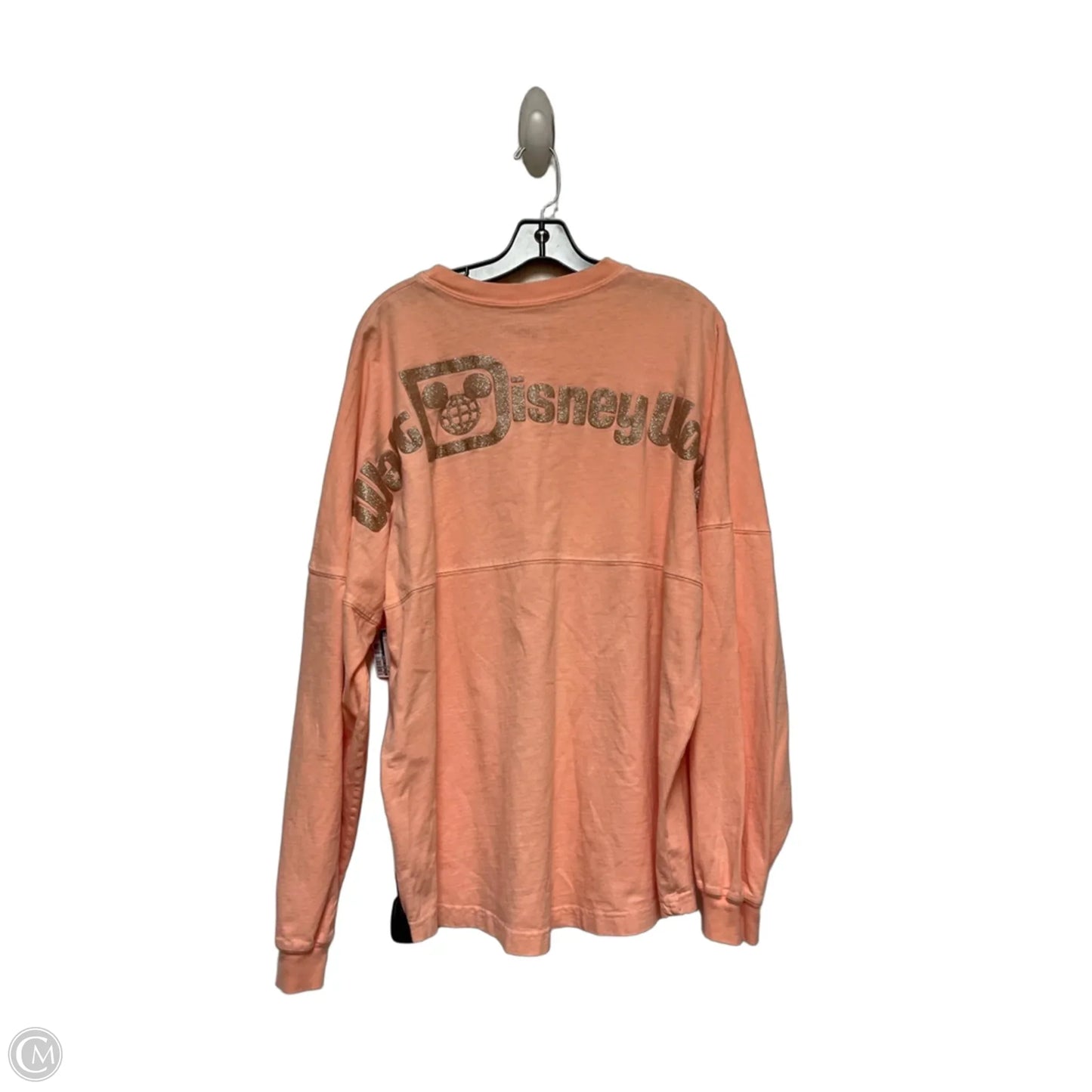 Top Long Sleeve By Disney Store In Peach, Size: L