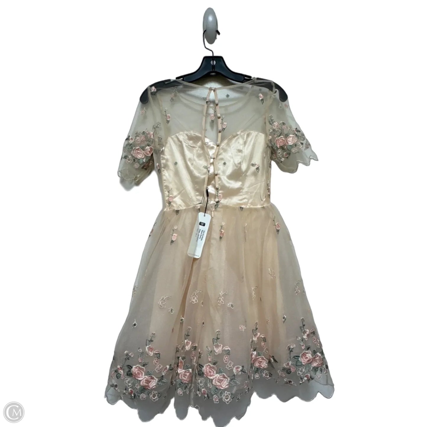 Dress Party Short By Clothes Mentor In Floral Print, Size: S