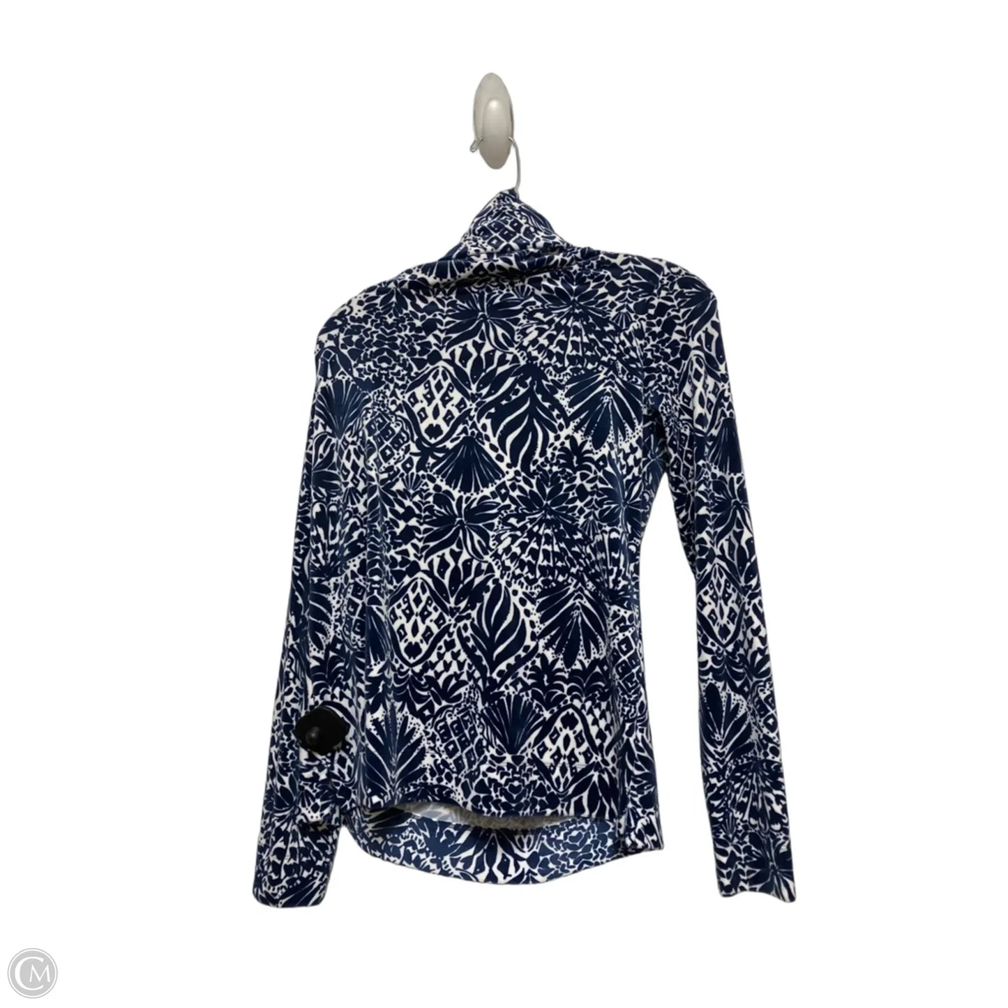 Sweater Designer By Lilly Pulitzer In Blue & White, Size: S