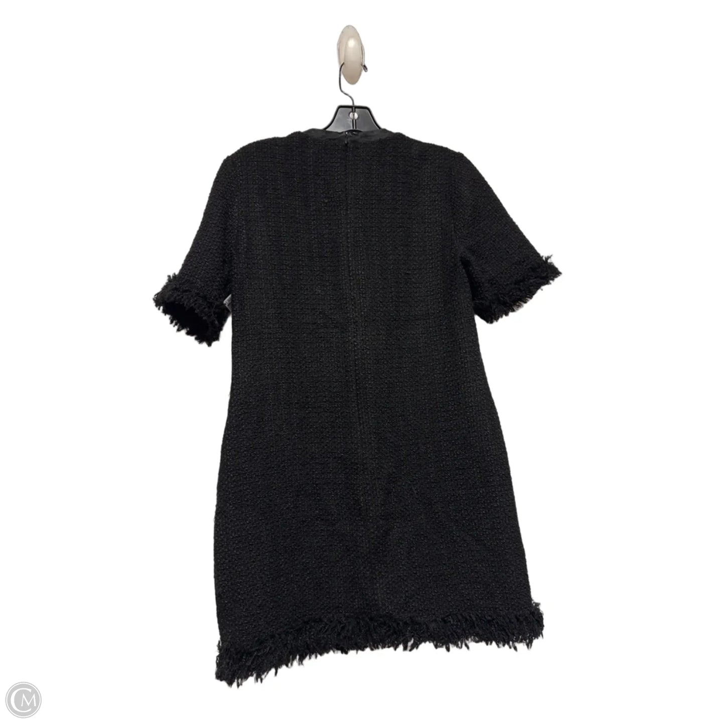 Dress Casual Short By Zara Women In Black, Size: S