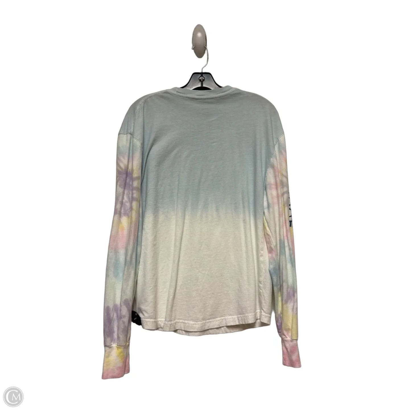 Top Long Sleeve Basic By Disney Store In Tie Dye Print, Size: Xs