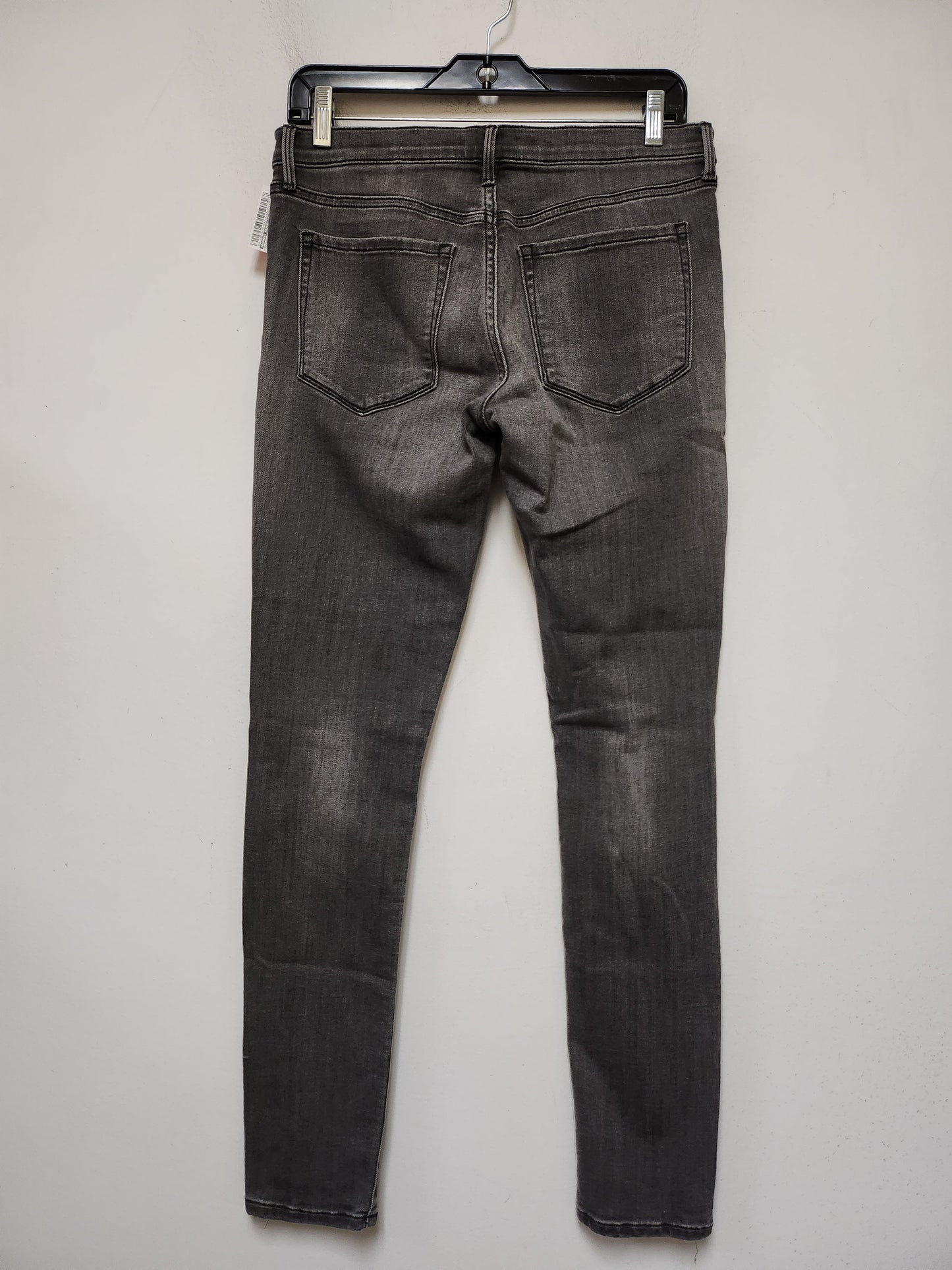 Jeans Skinny By Banana Republic In Black Denim, Size: 6