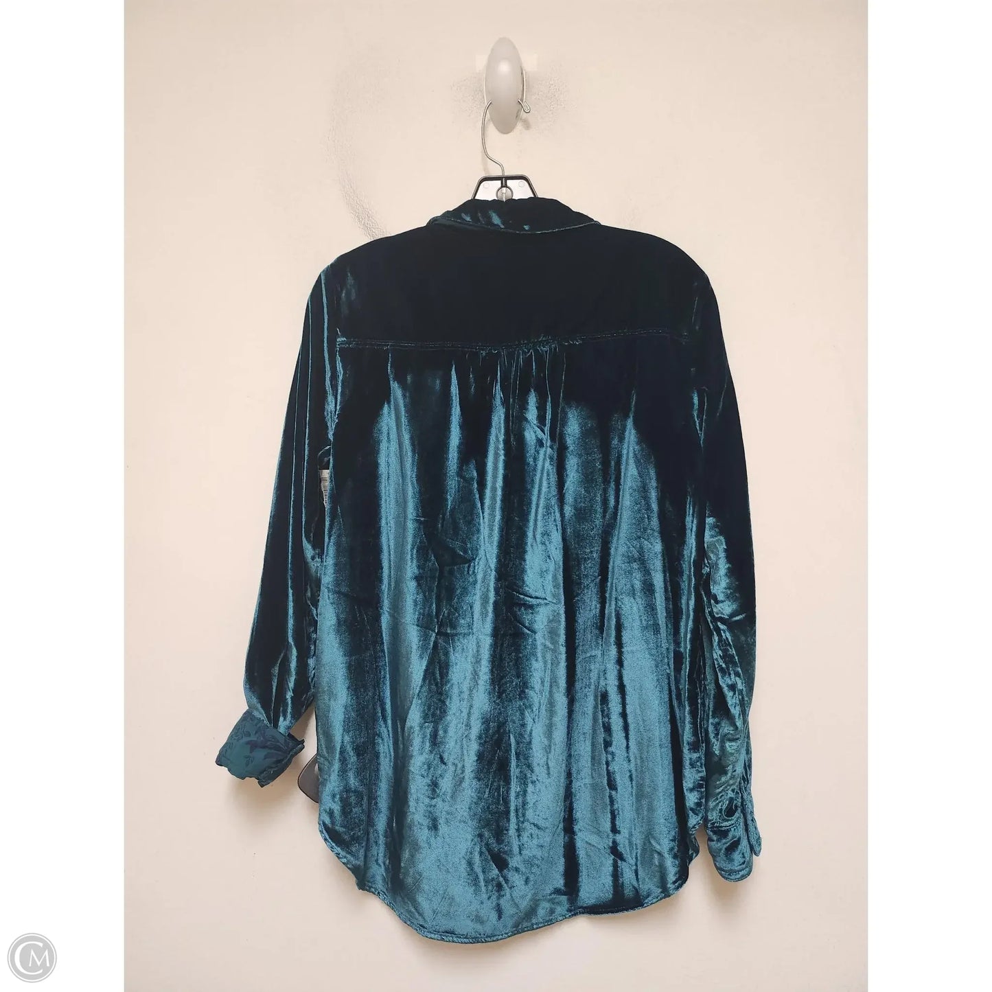 Top Long Sleeve By Pilcro In Green, Size: Xs