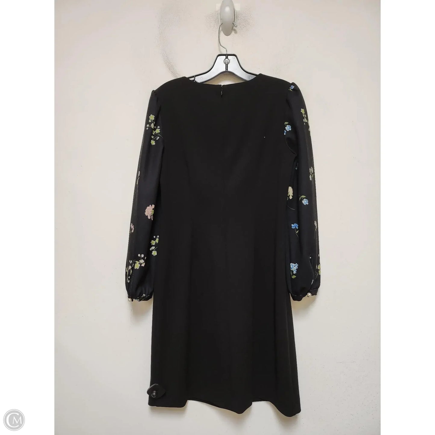 Dress Designer By Karl Lagerfeld In Black, Size: S