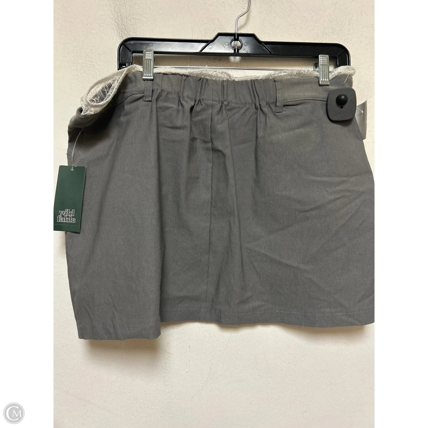 Skirt Mini & Short By Wild Fable In Grey, Size: 12