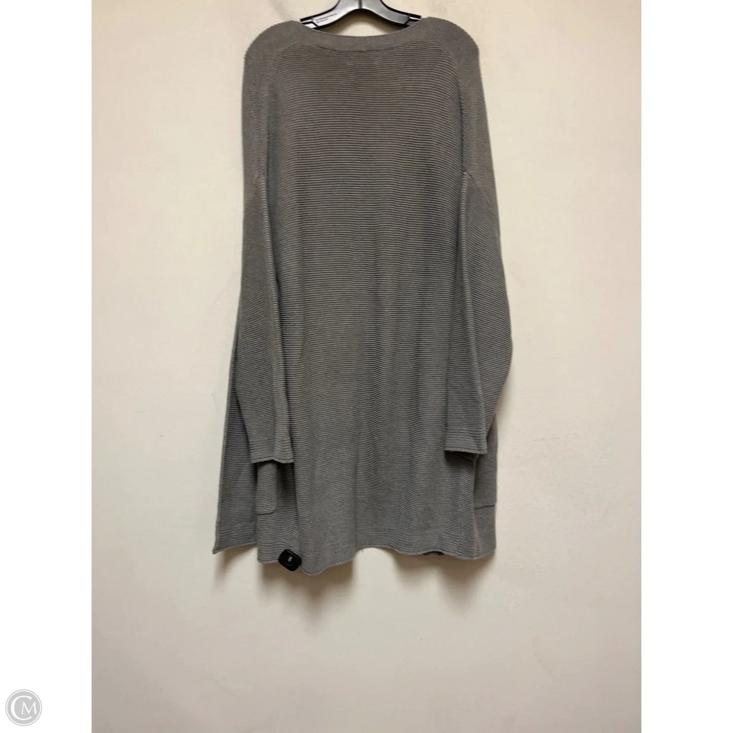 Sweater Cardigan By Mod Ref In Grey, Size: S