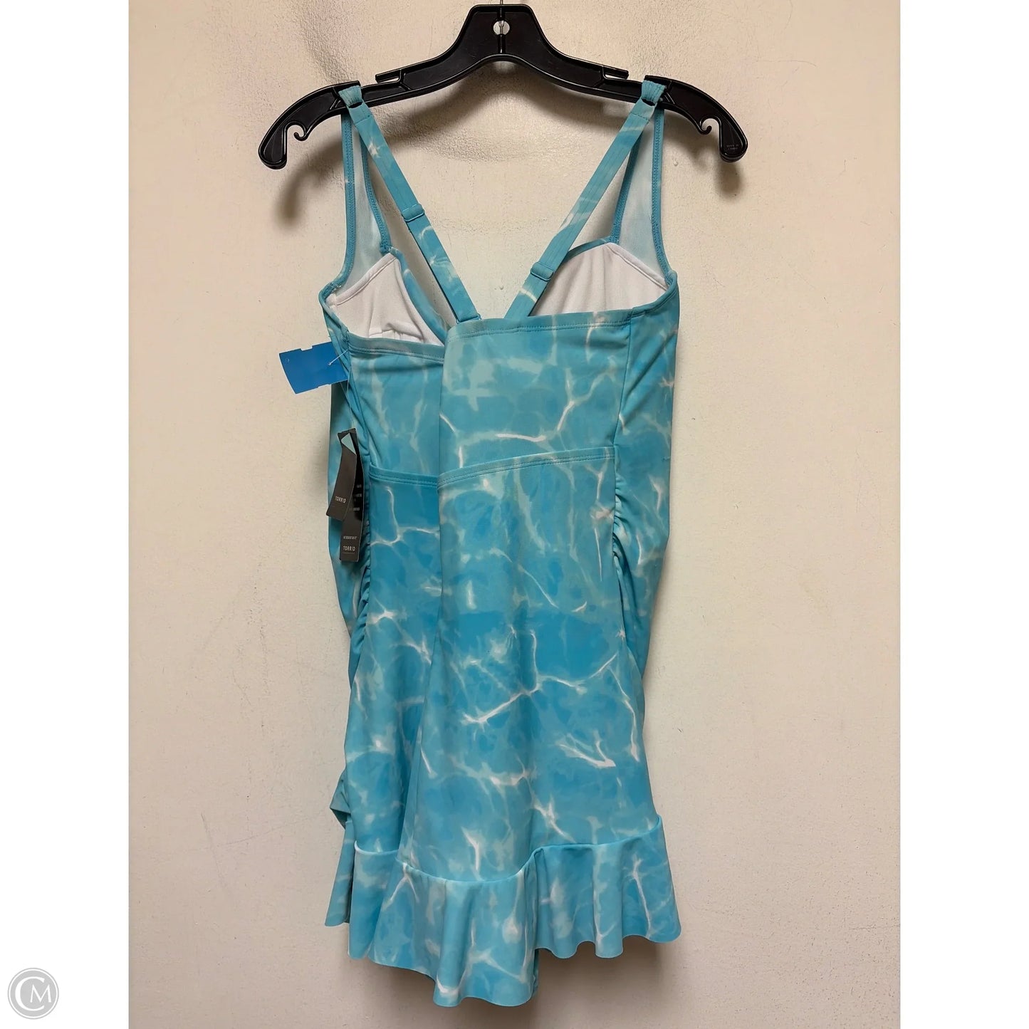 Swimsuit By Torrid In Blue, Size: 2x