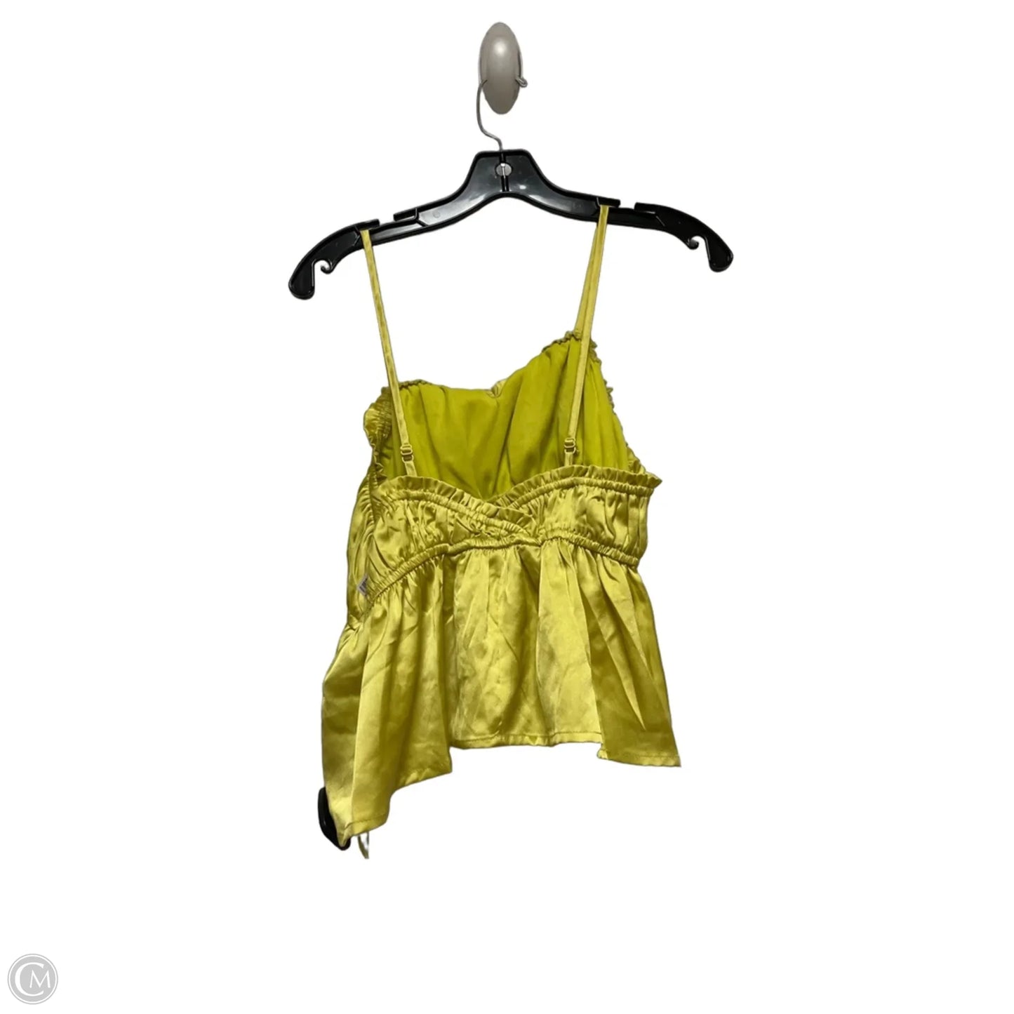 Top Sleeveless By Japna In Yellow, Size: L