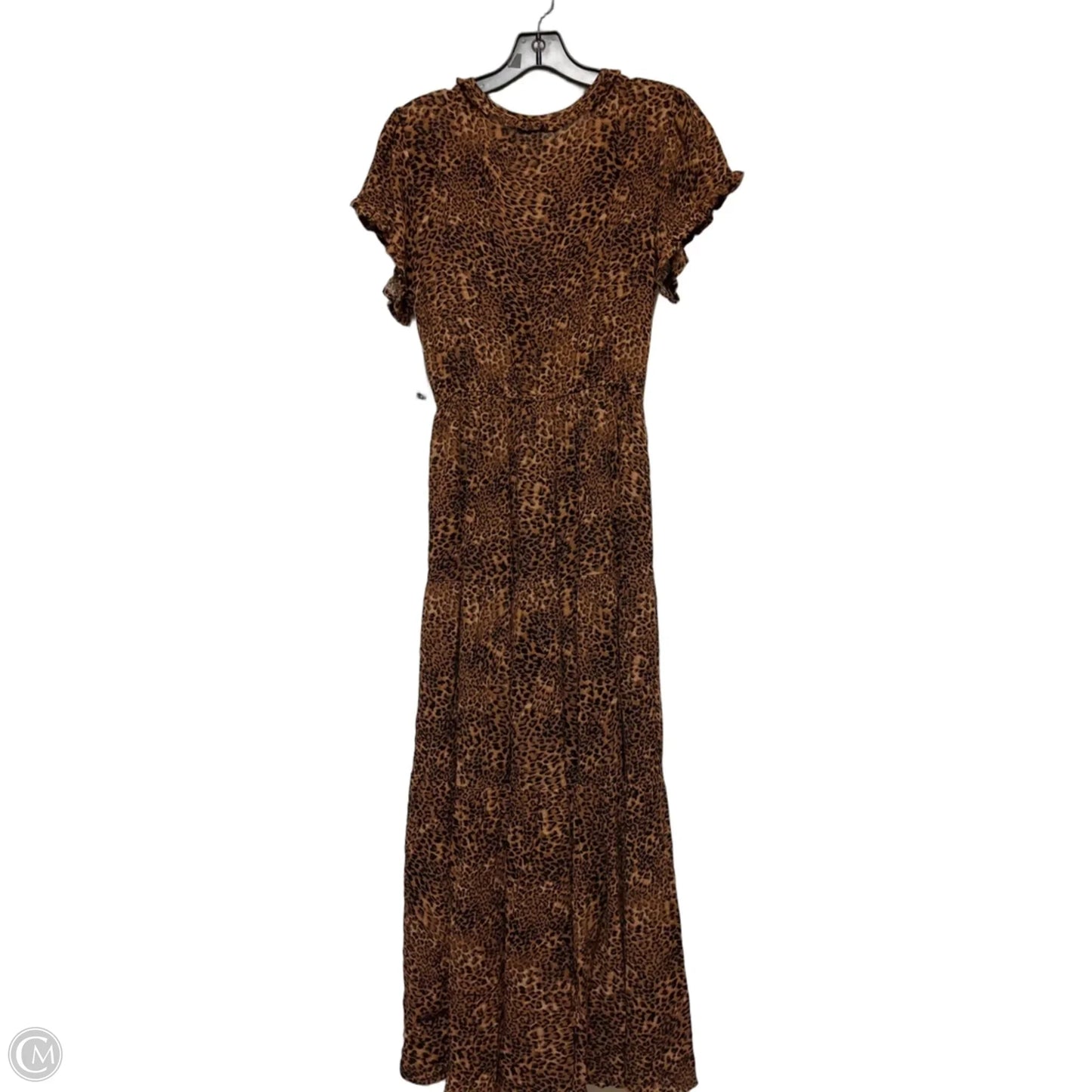 Dress Casual Maxi By Jessica Simpson In Animal Print, Size: Xs