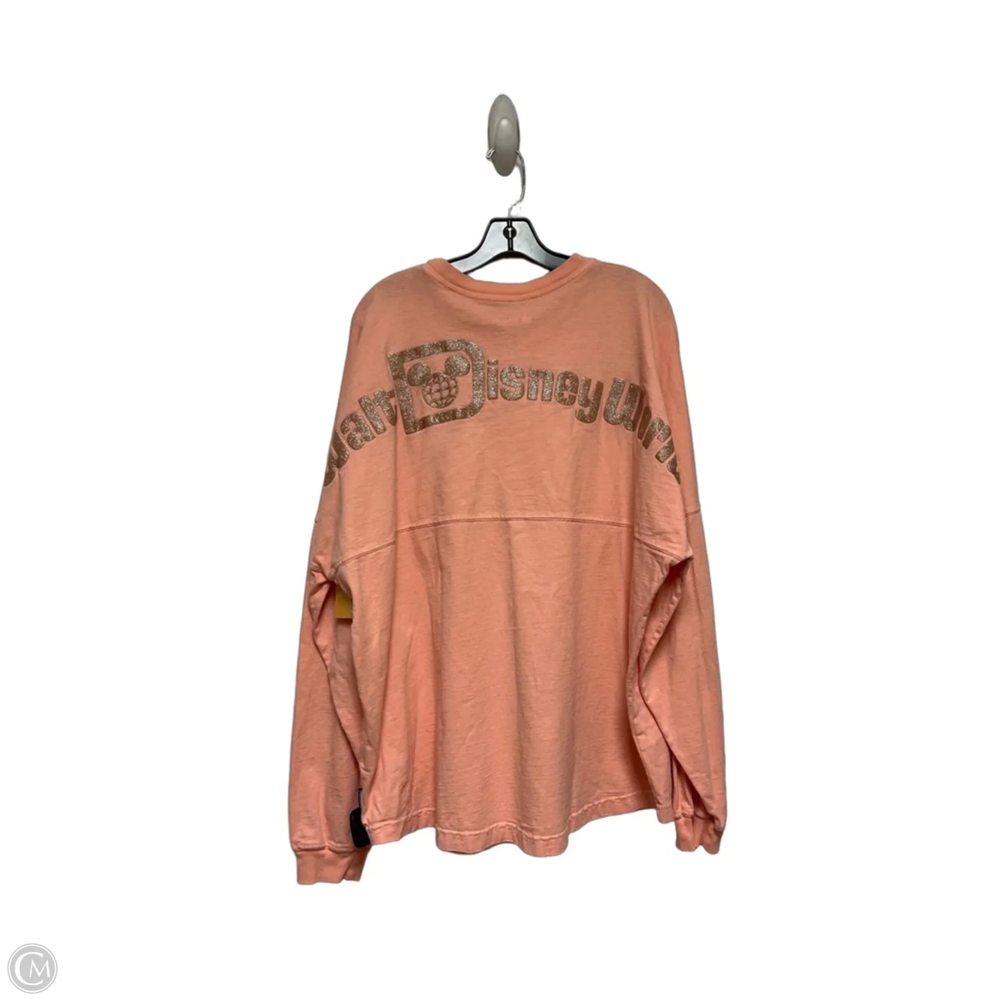 Top Long Sleeve By Disney Store In Orange, Size: Xl