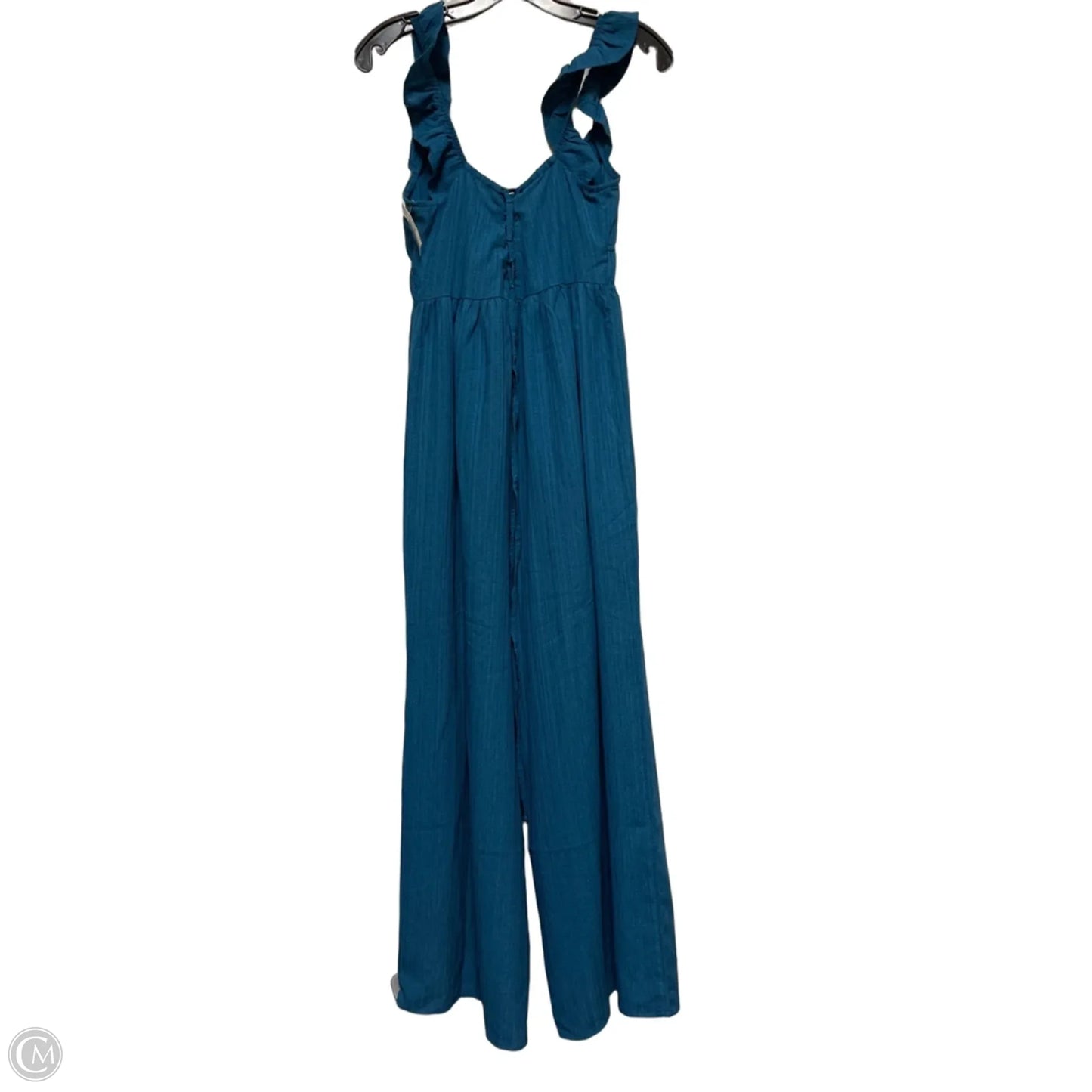 Jumpsuit By Clothes Mentor In Teal, Size: M
