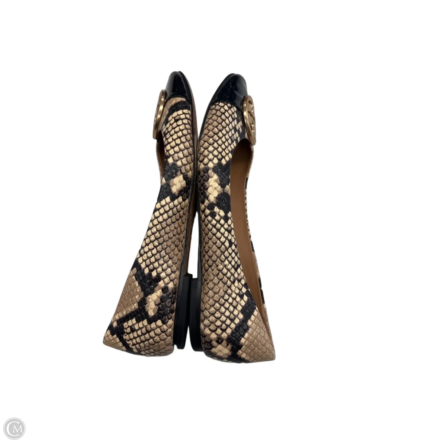 Shoes Designer By Tory Burch In Snakeskin Print, Size: 6